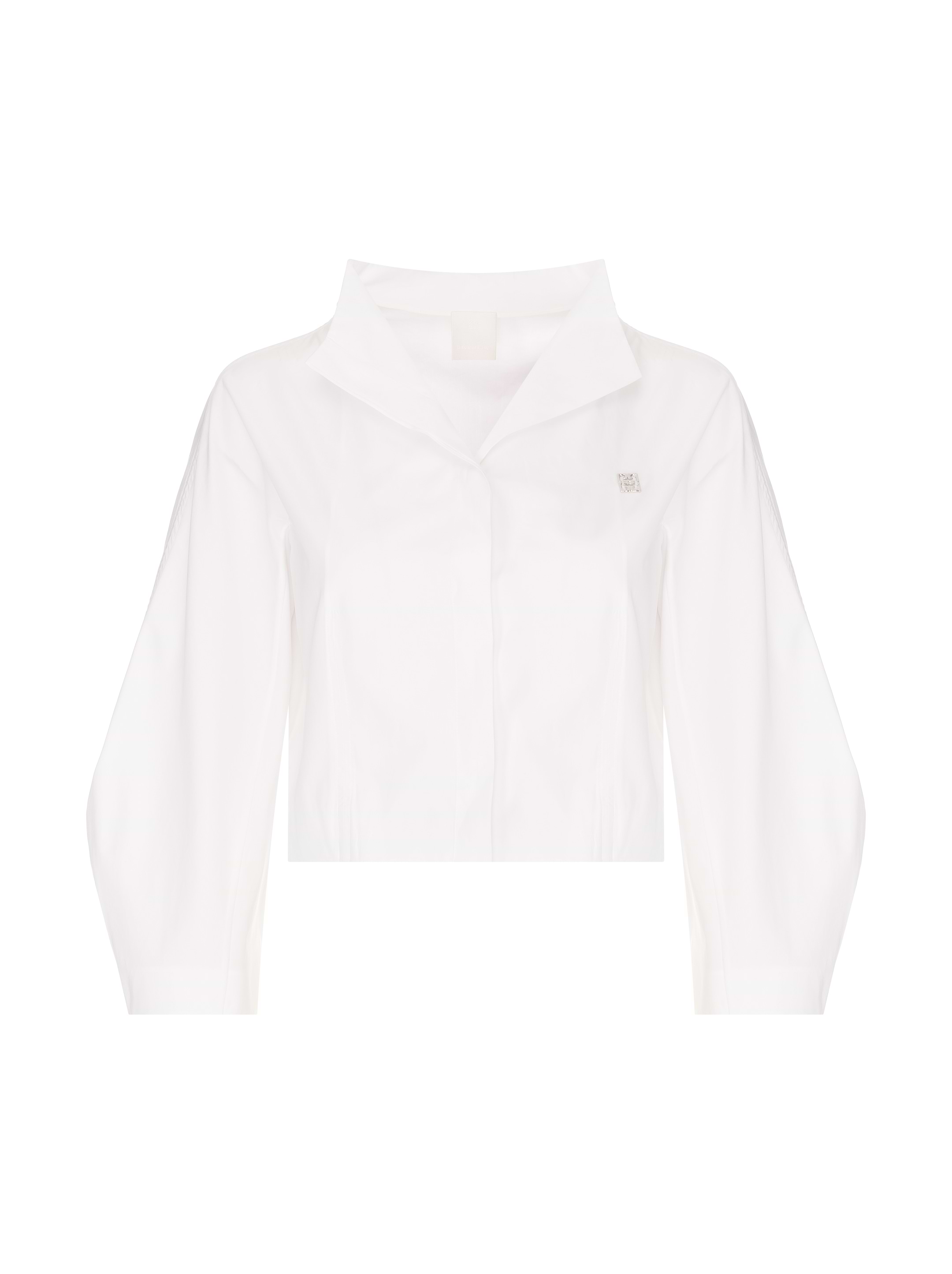 GIVENCHY★素敵！Beige Desert Neck Tie Cotton Blouse GIVENCHY Paris Womens Beige Desert Neck Tie Cotton Blouse