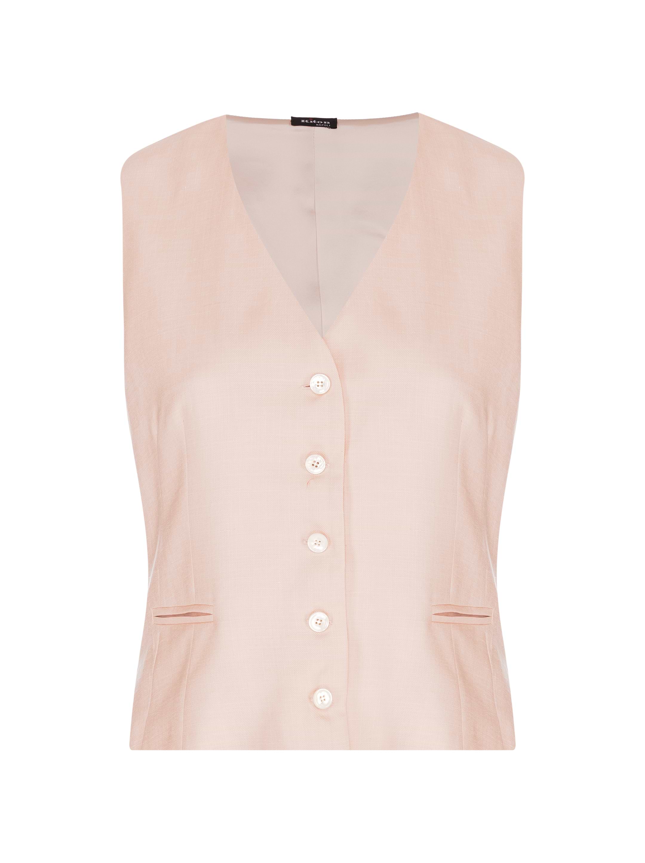 Kiton women's Single-breasted woollen vest - buy for 602000