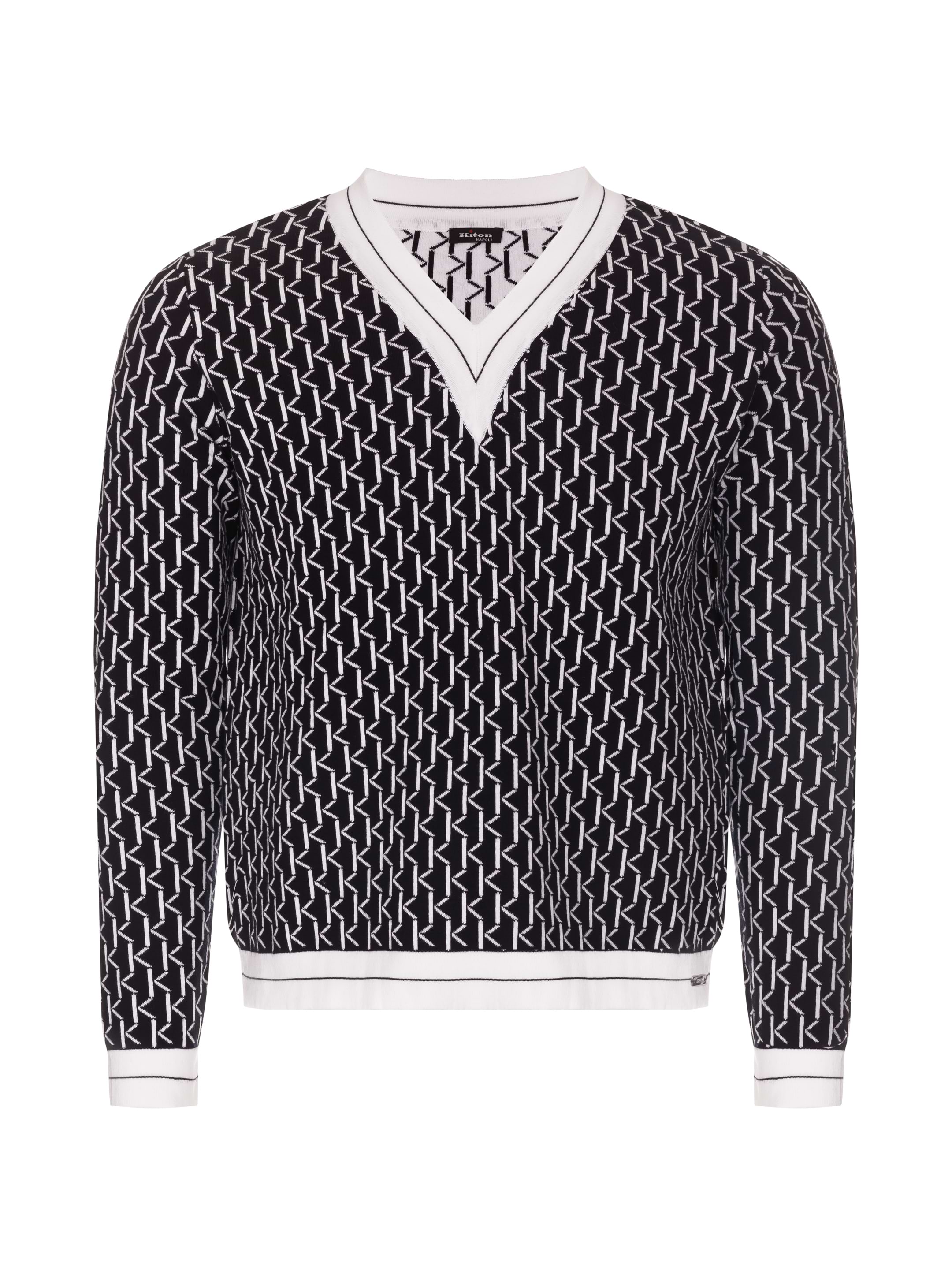 Kiton women's Monogram knitted pullover - buy for 627700 KZT