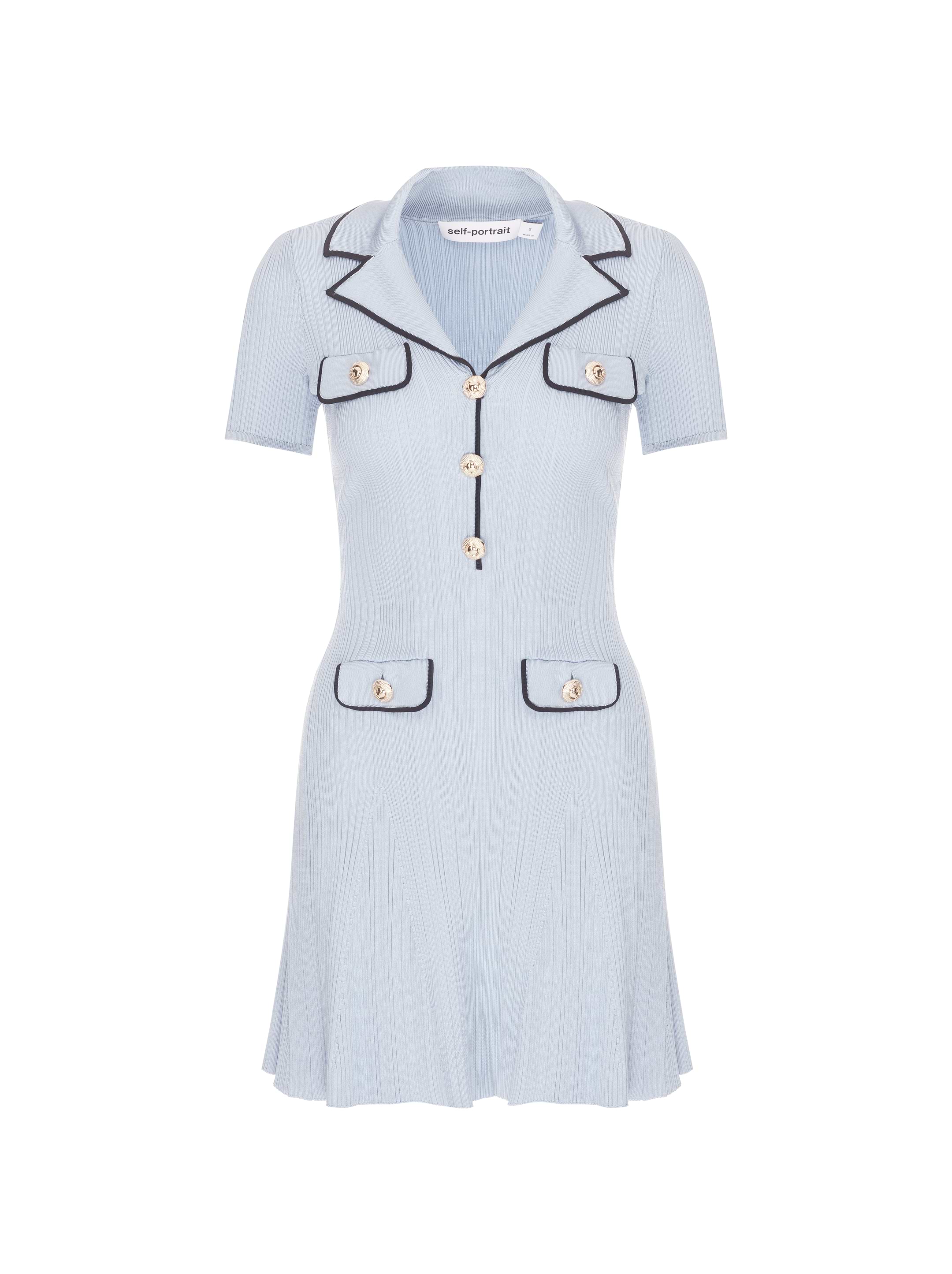 Knitted mini dress Self-Portrait for women - buy in the