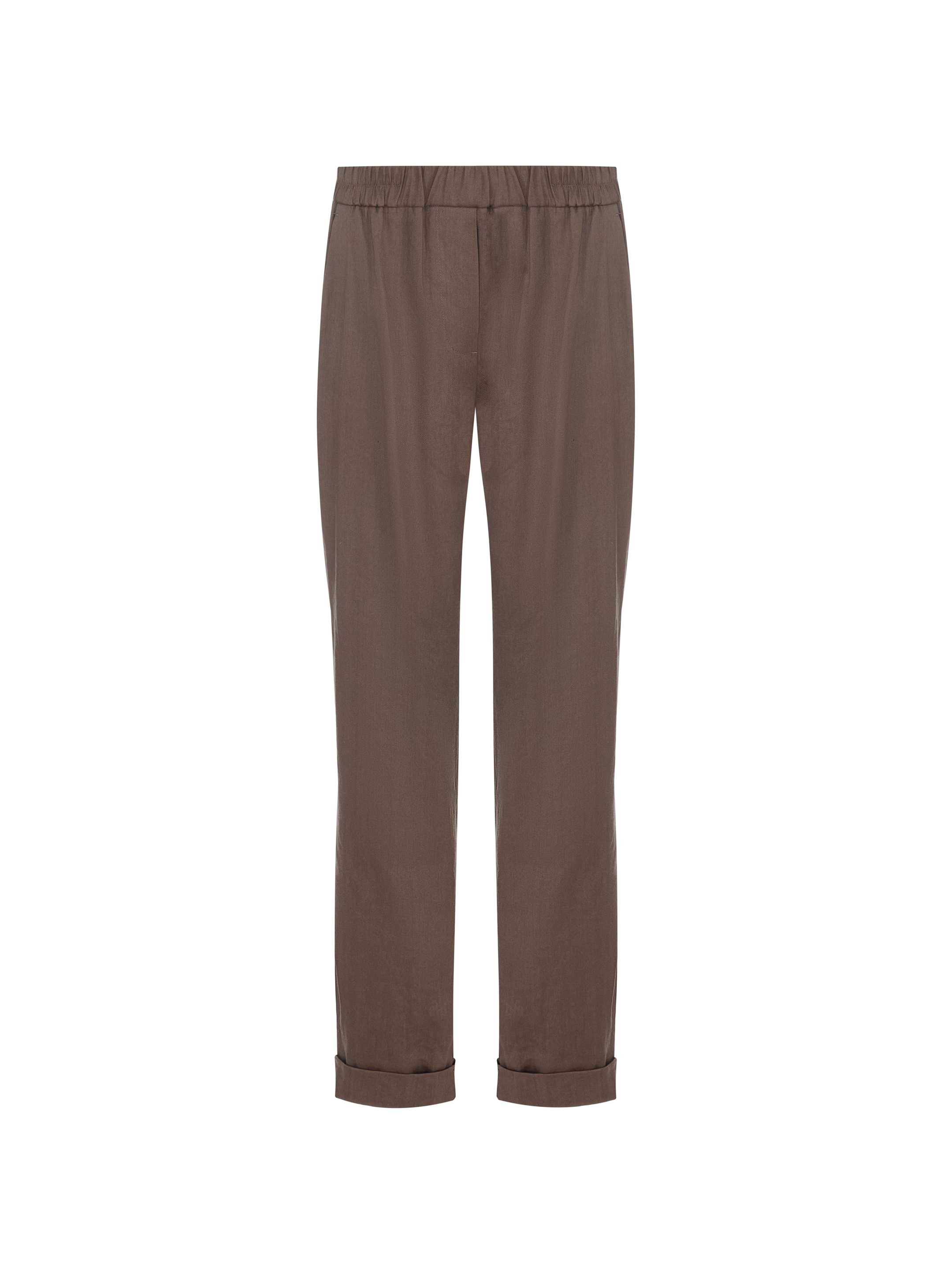 パンツ LORENA ANTONIAZZI Woman Pants Blue PA803180 0839 Cobalt Blue Blondie Pant
