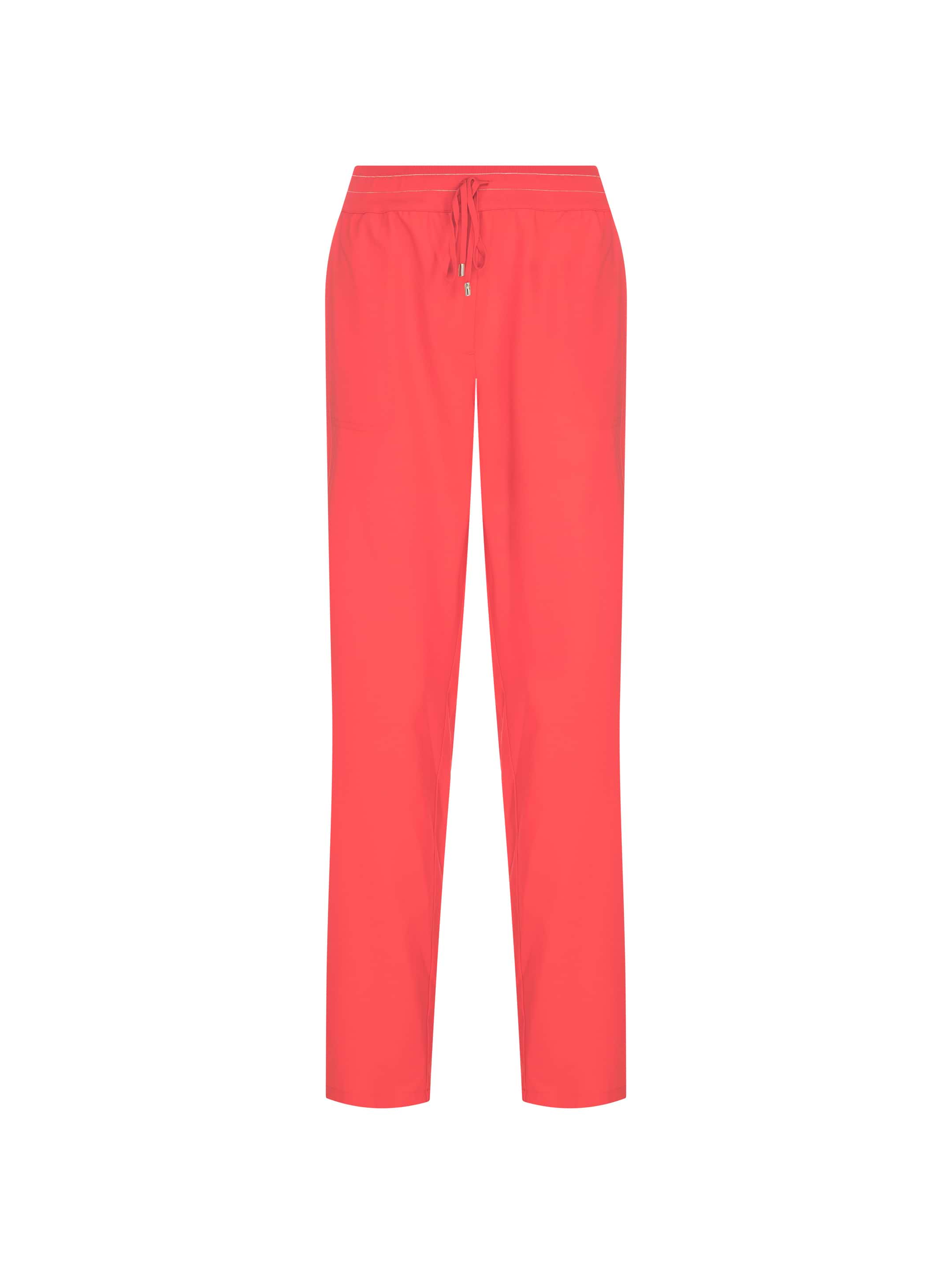パンツ Lorena Antoniazzi Blue Tapered Trousers Lorena Antoniazzi women's Linen tapered pants - buy for
