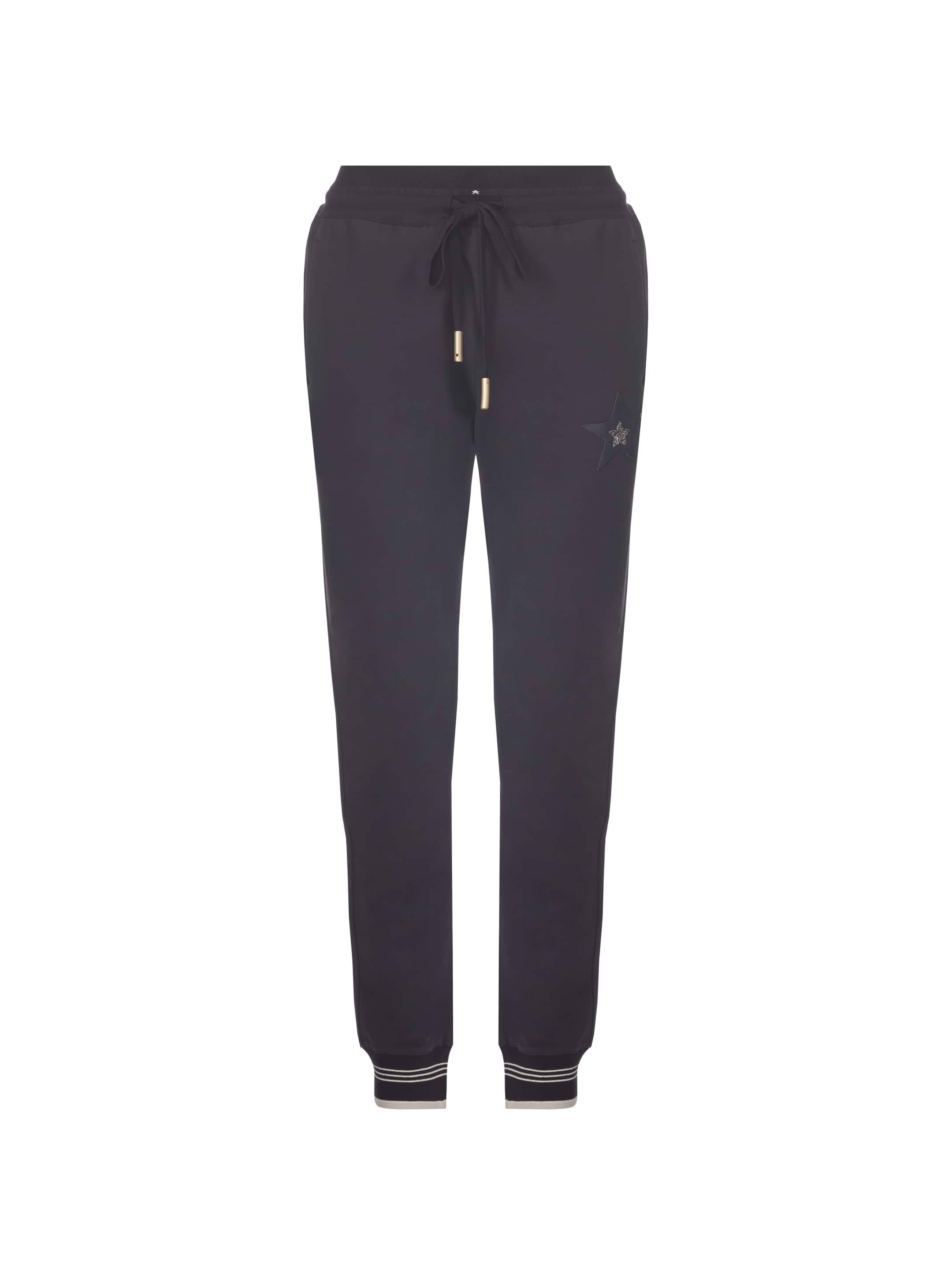 Logo cotton joggers Lorena Antoniazzi for women - buy in the