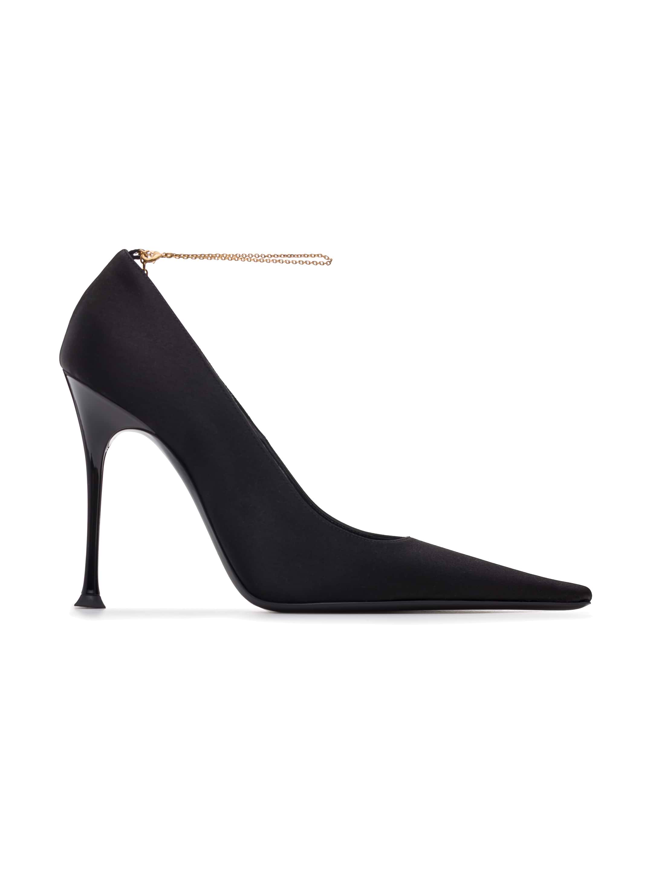 Saint Laurent women's Regine satin pumps - buy for 608500 Saint Laurent women's Regine satin pumps - buy for 608500