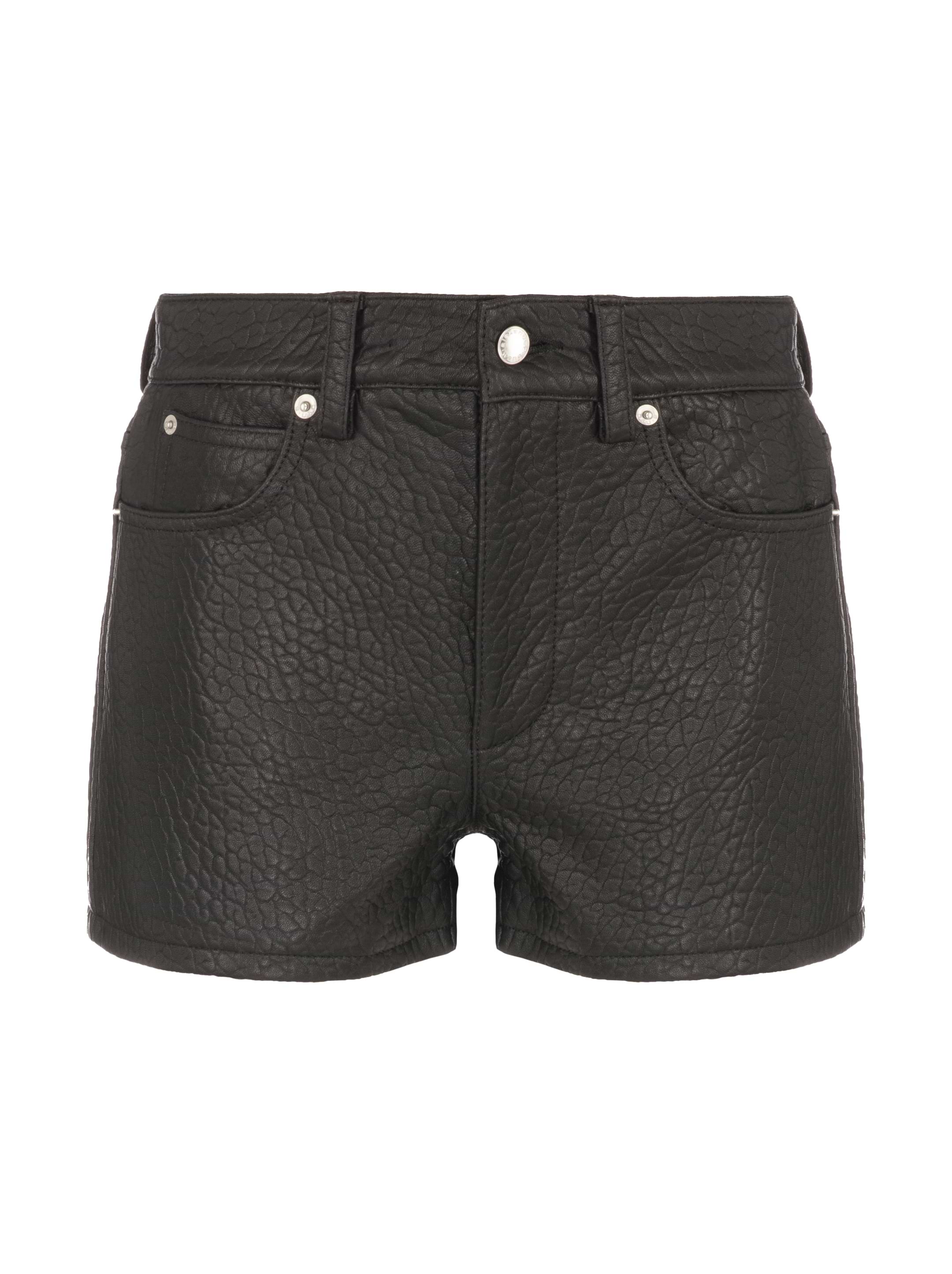 ショートパンツ ALEXANDER WANG Women Shorts  Burmudas 4DC3244405 Black Women's Designer Shorts | Boxer & Rave Shorts