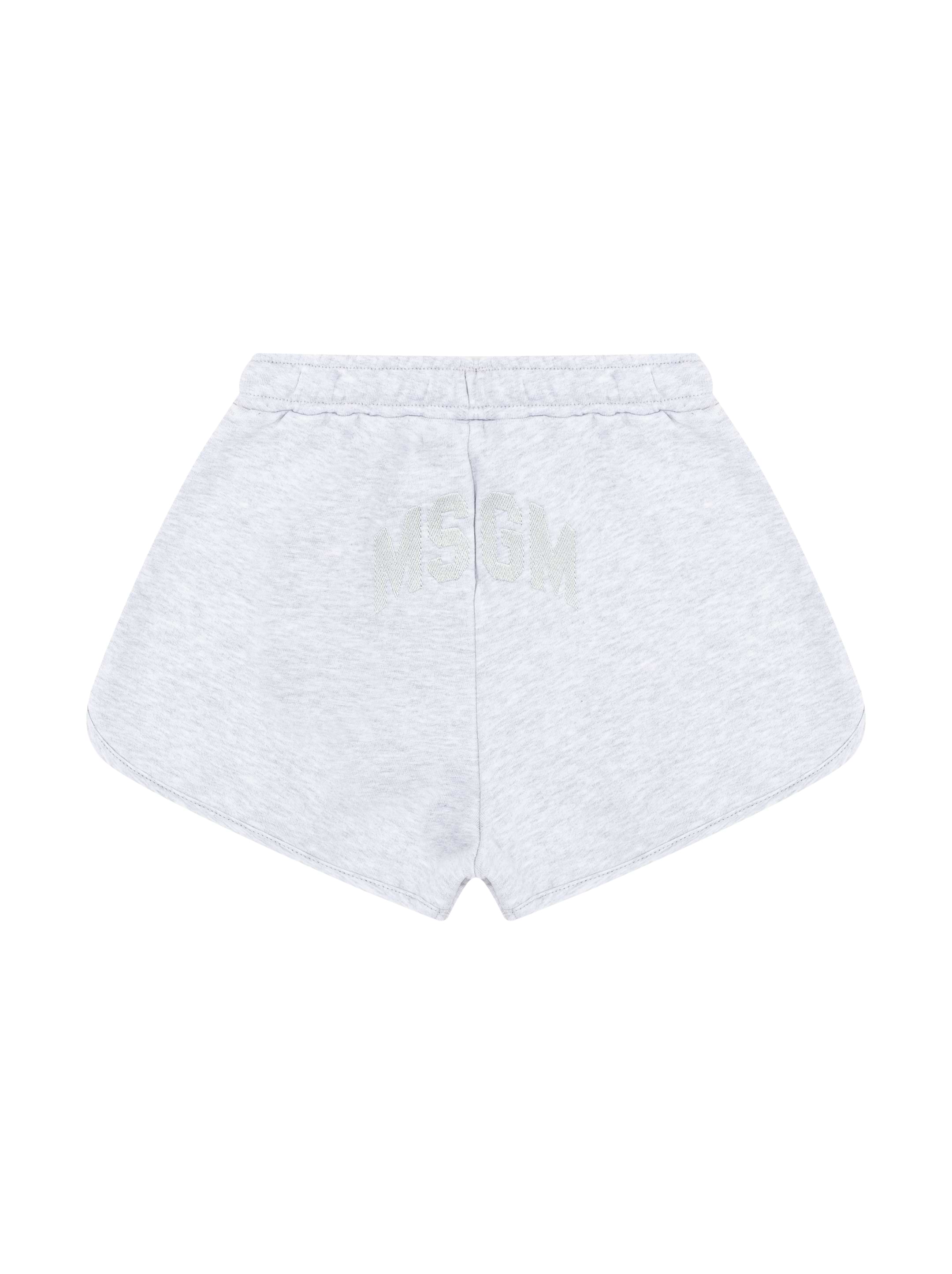 MSGM｜SHORTS (3641MDB72 247002 99) MSGM Embroidered Logo Shorts 3641MDB72 247002 99 133039904