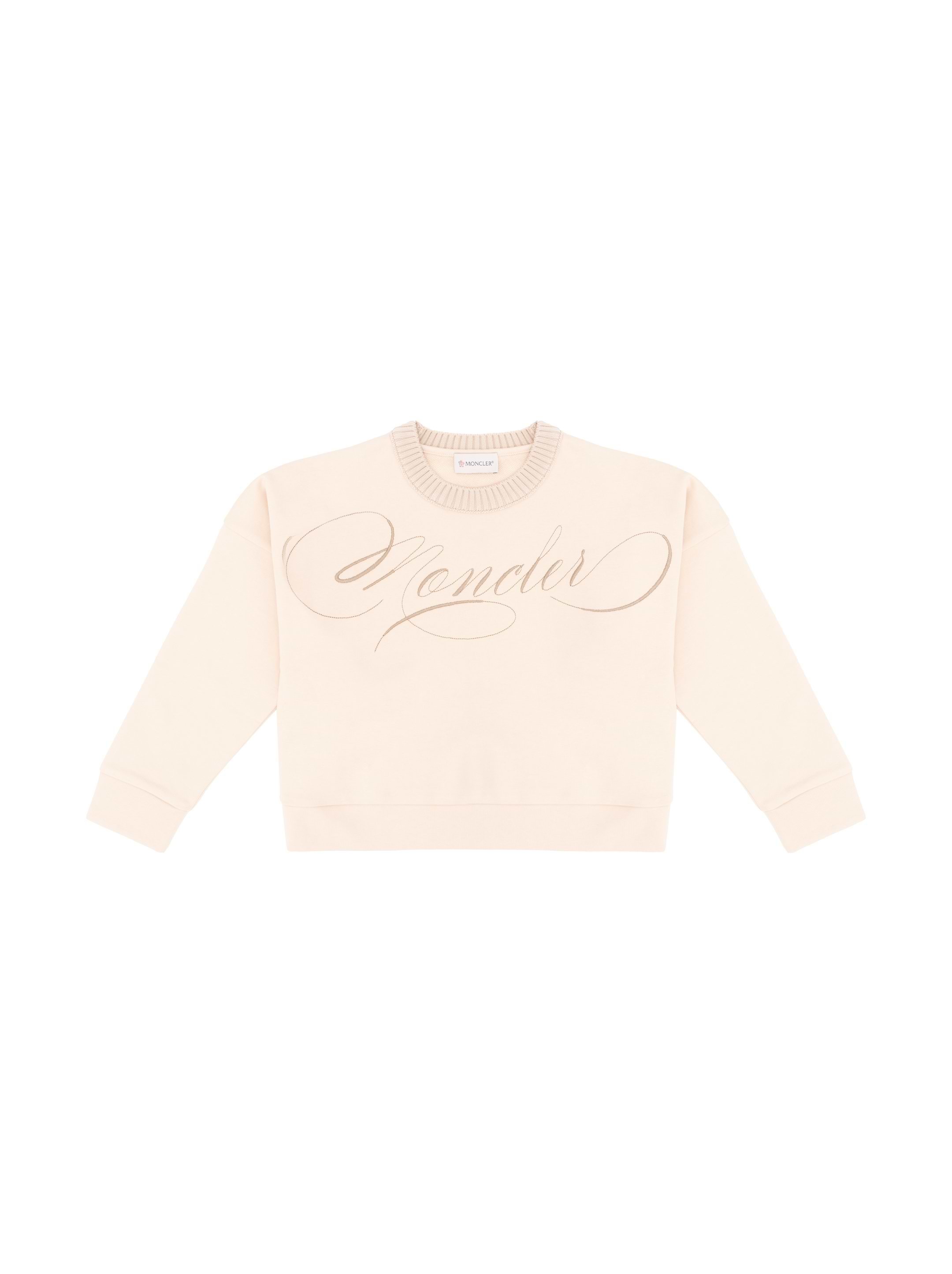 Moncler kids' Cotton logo sweatshirt - buy for 160200 KZT in