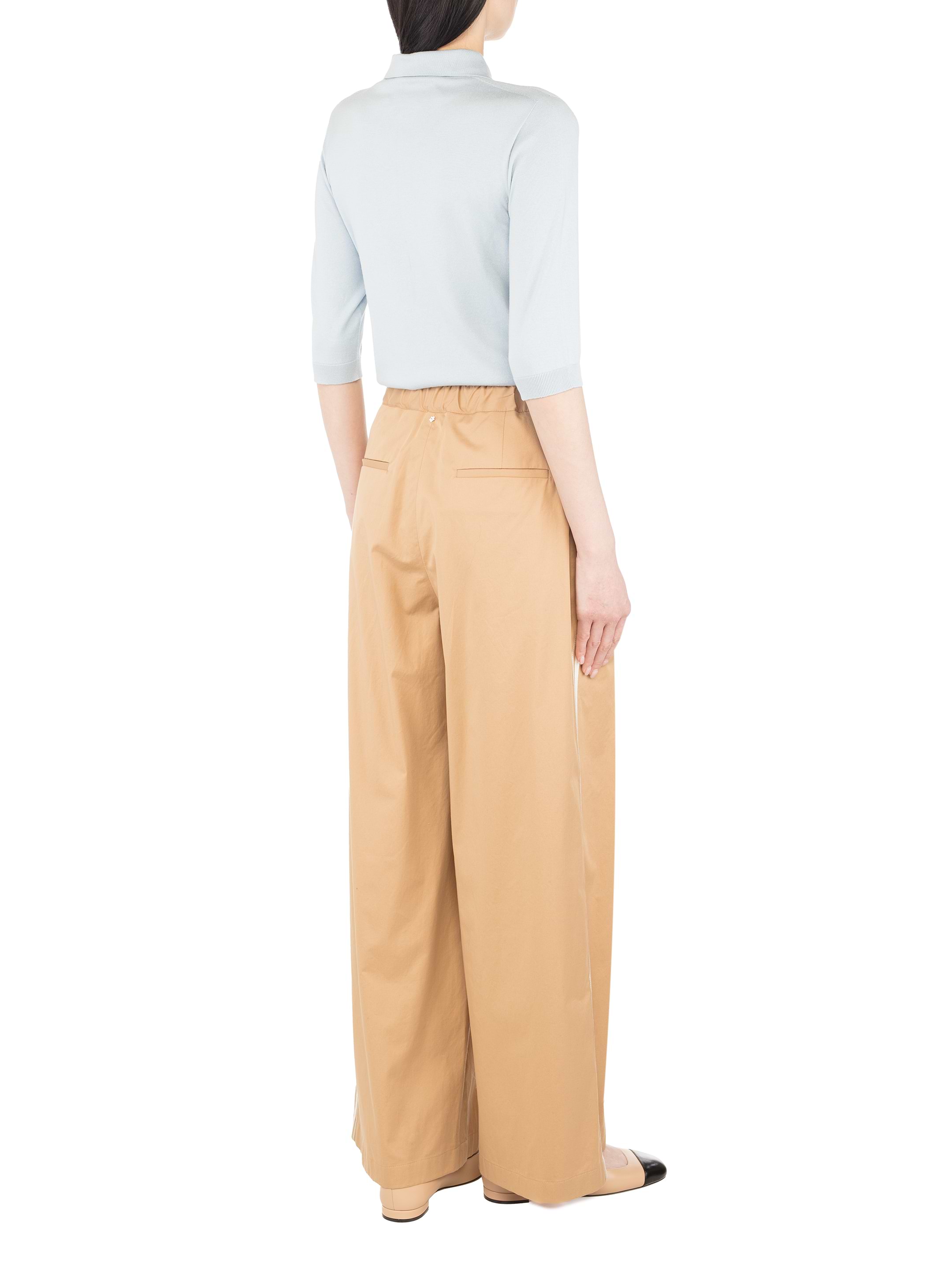 Wide Cotton Pants Lorena Antoniazzi for women - buy in the