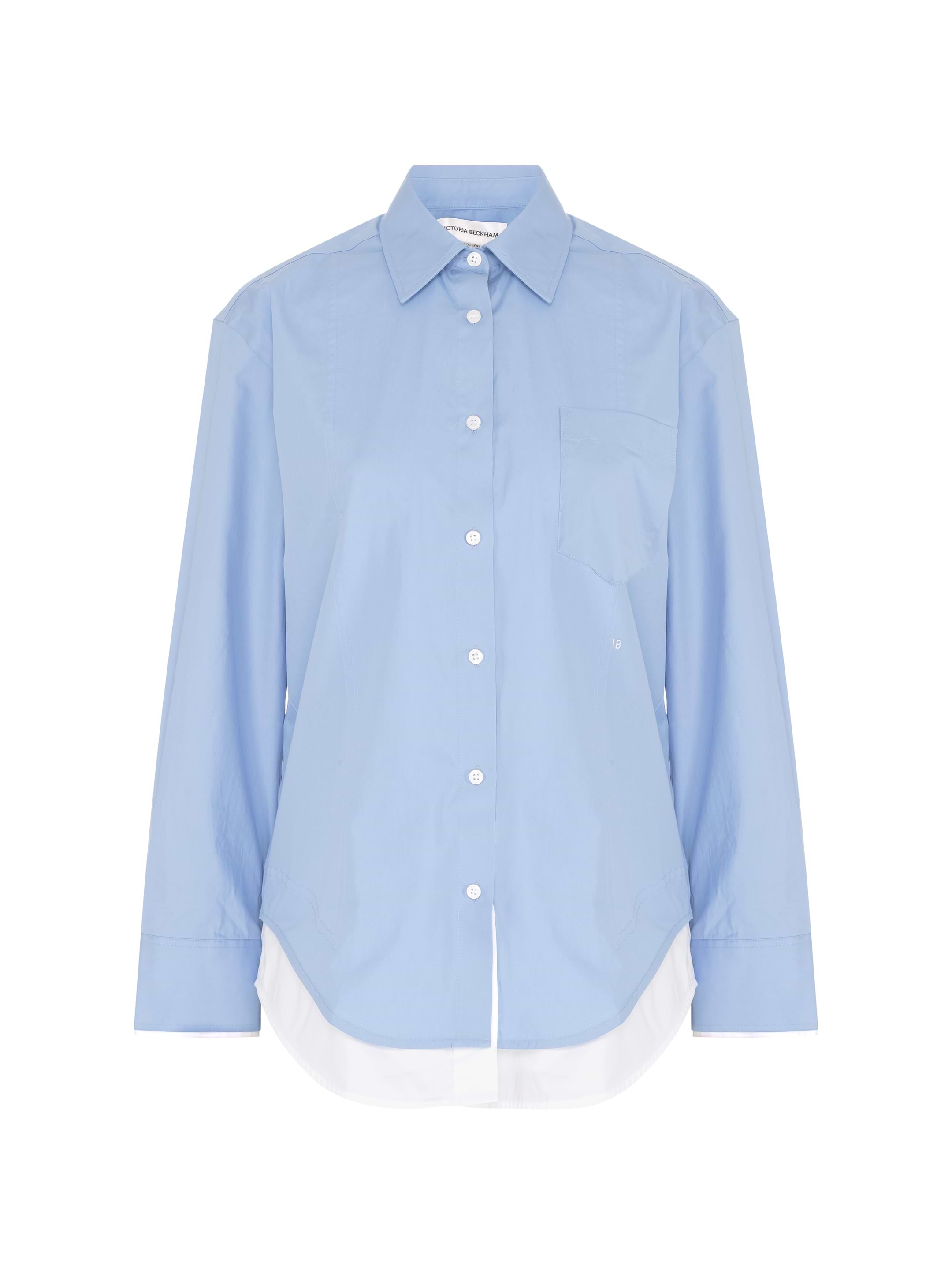 Victoria Beckham women's Cotton shirt with layering effect