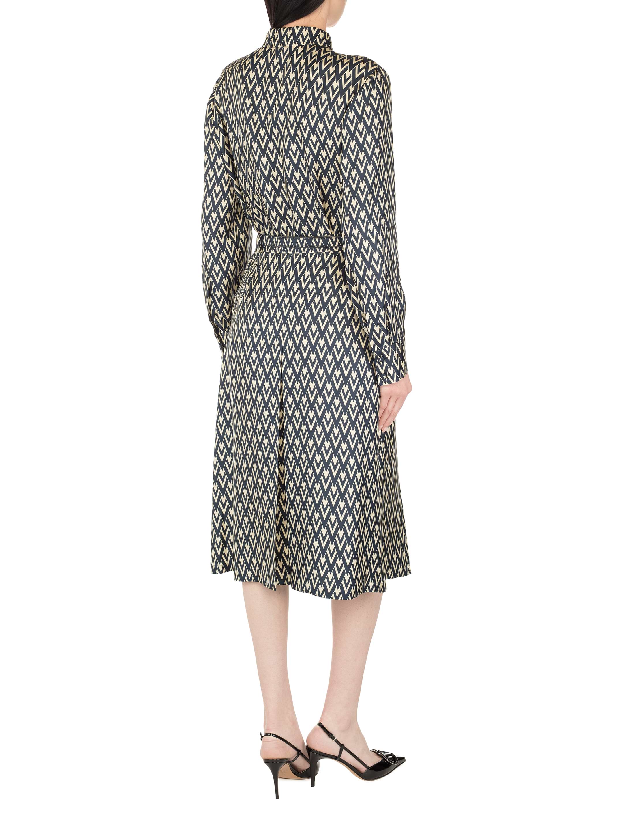 Valentino Garavani women's Silk skirt with monogram - buy