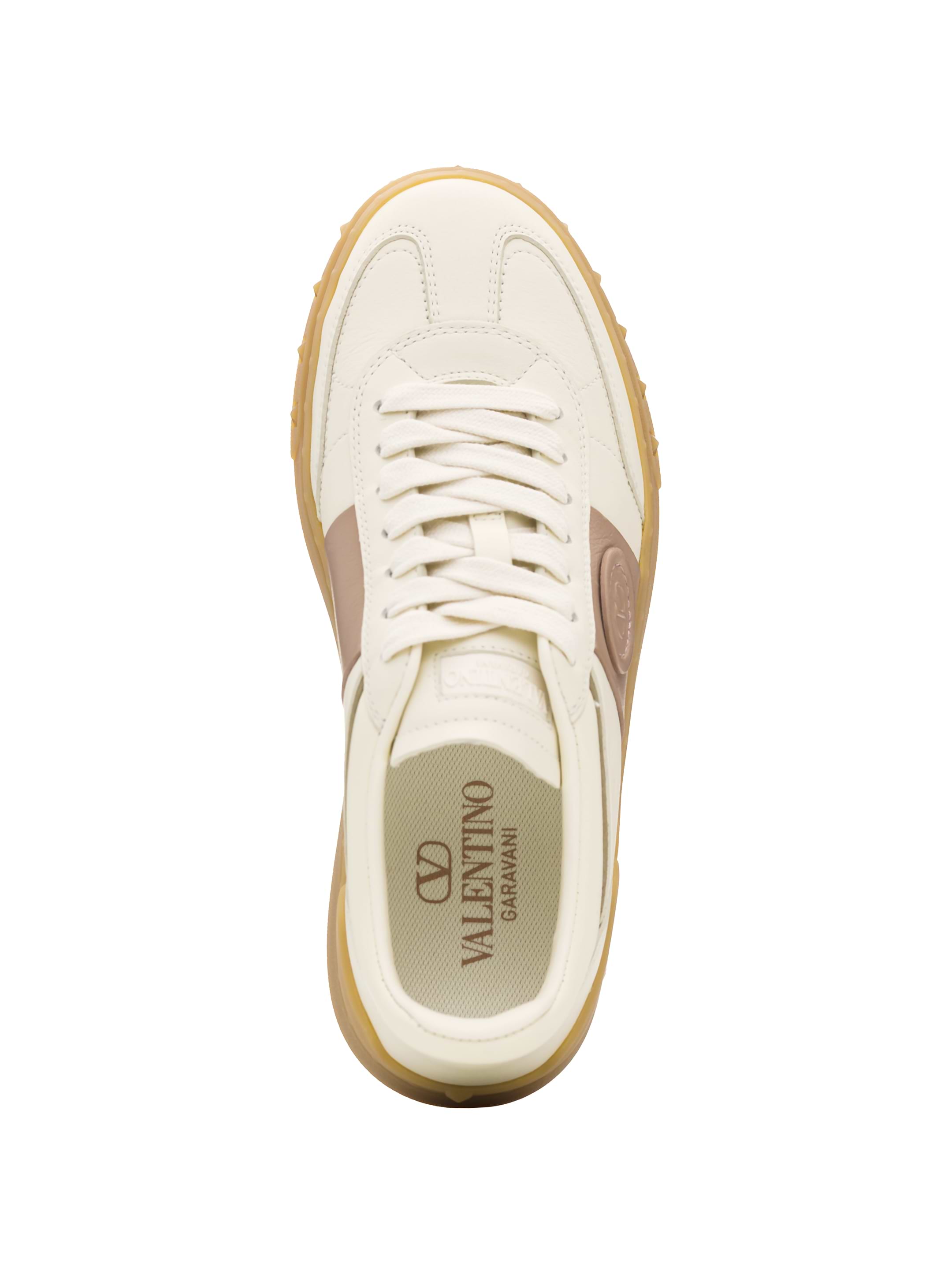 Valentino Garavani women's V-logo leather sneakers - buy for