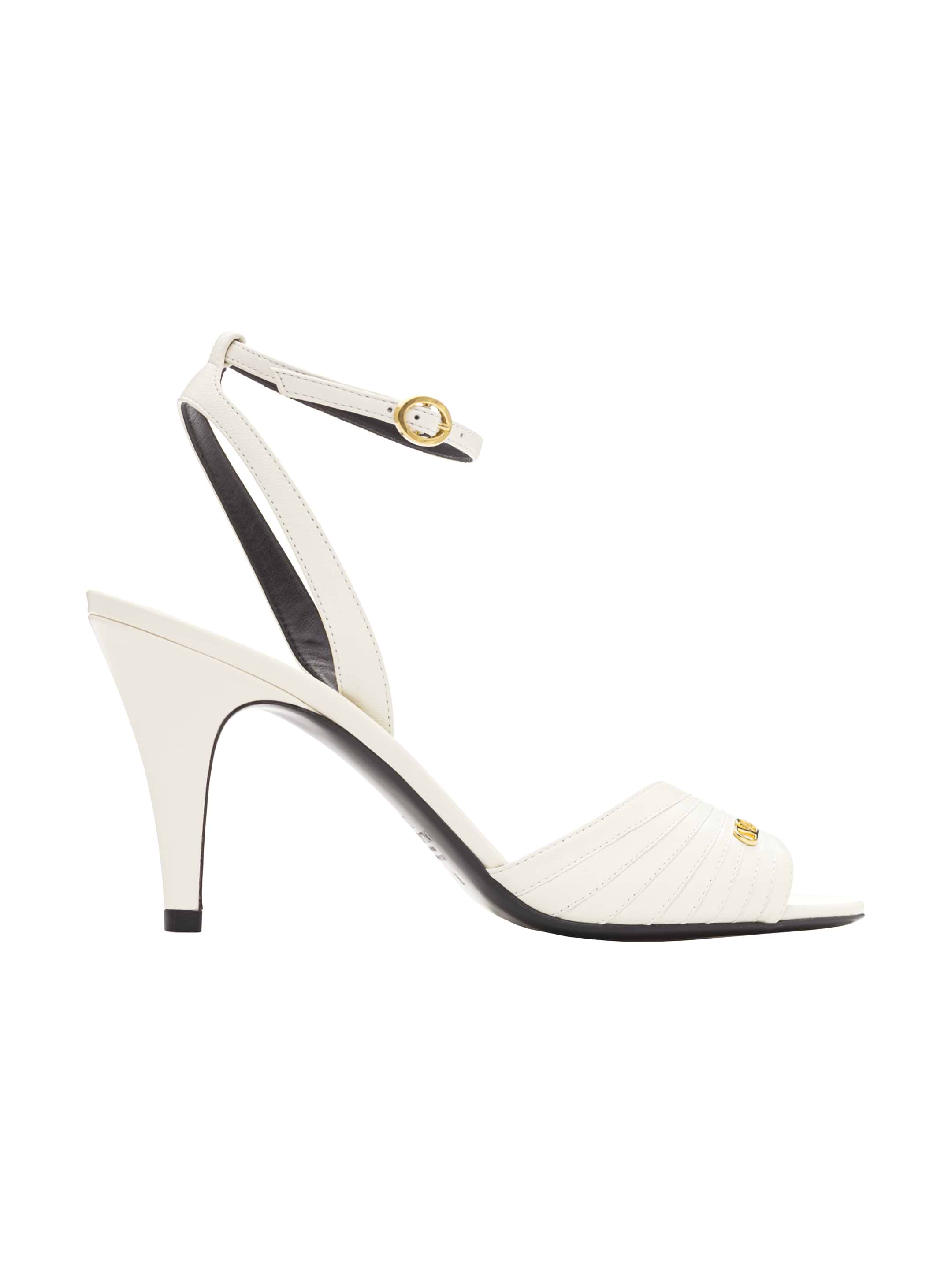 VALENTINO - つかさ Valentino Garavani women's V-logo leather sling back pumps
