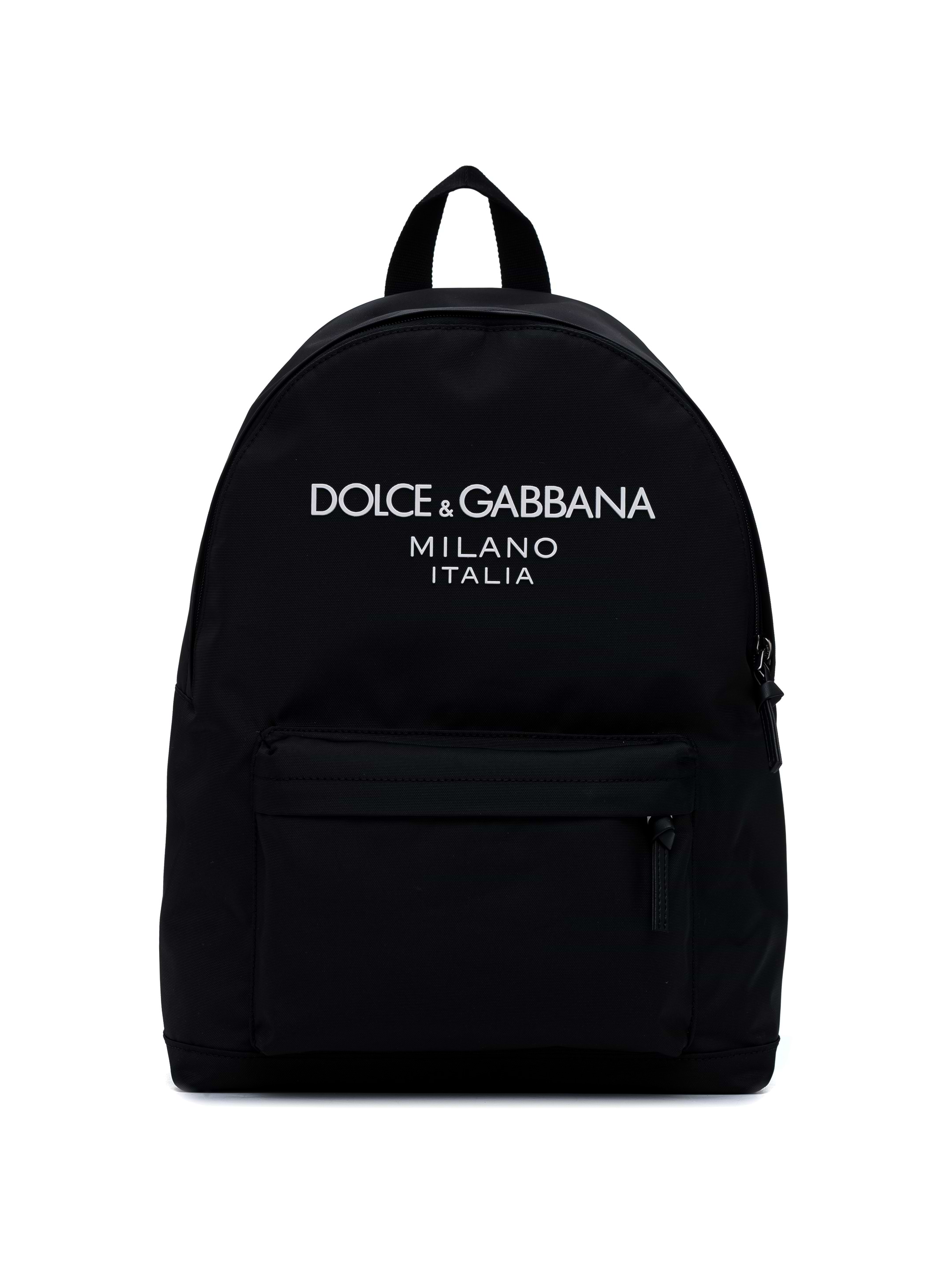 Dolce&Gabbana kids' Textile backpack with logo - buy for