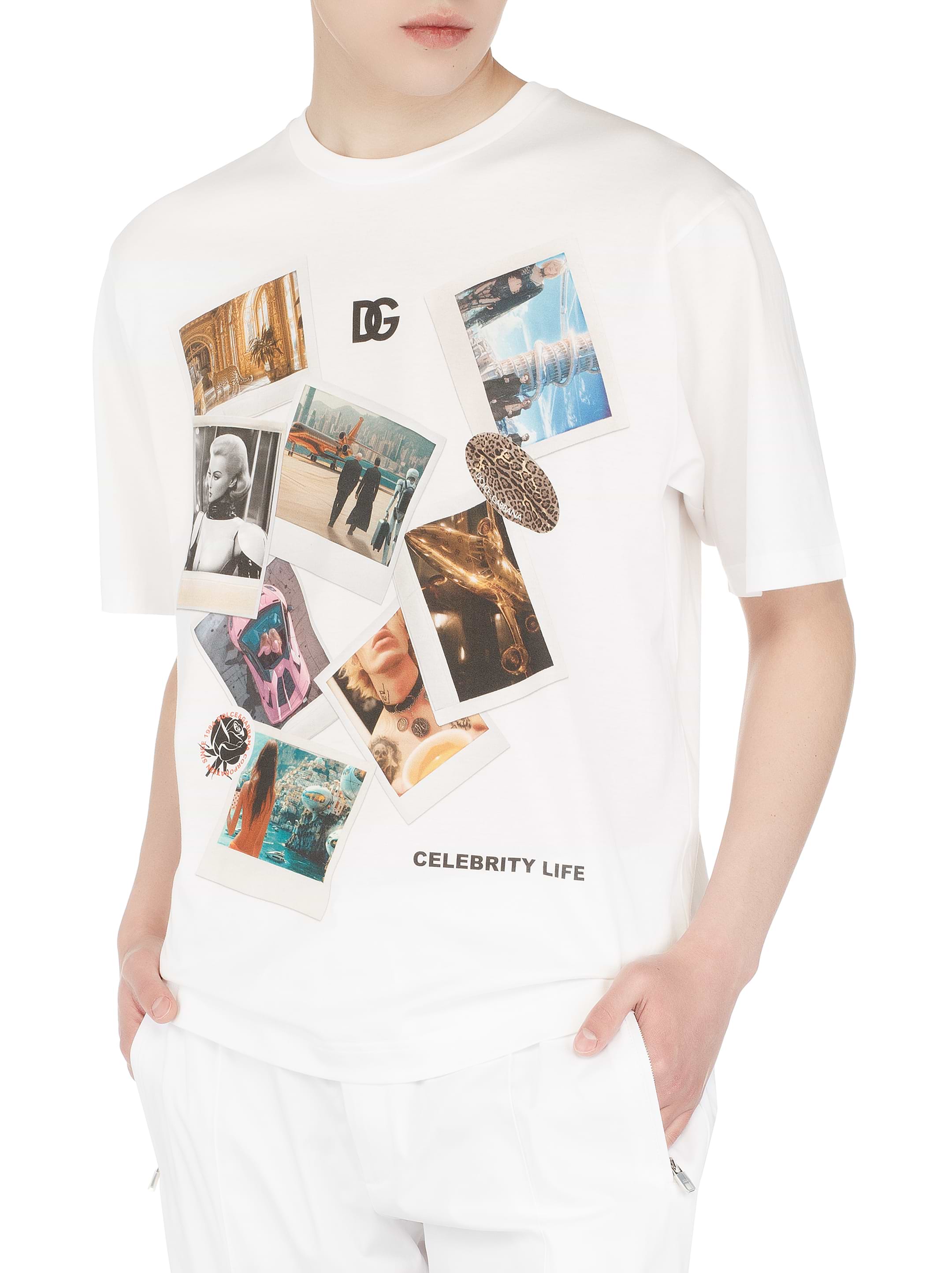 Dolce&Gabbana men's Printed cotton t-shirt - buy for 219540 KZT in