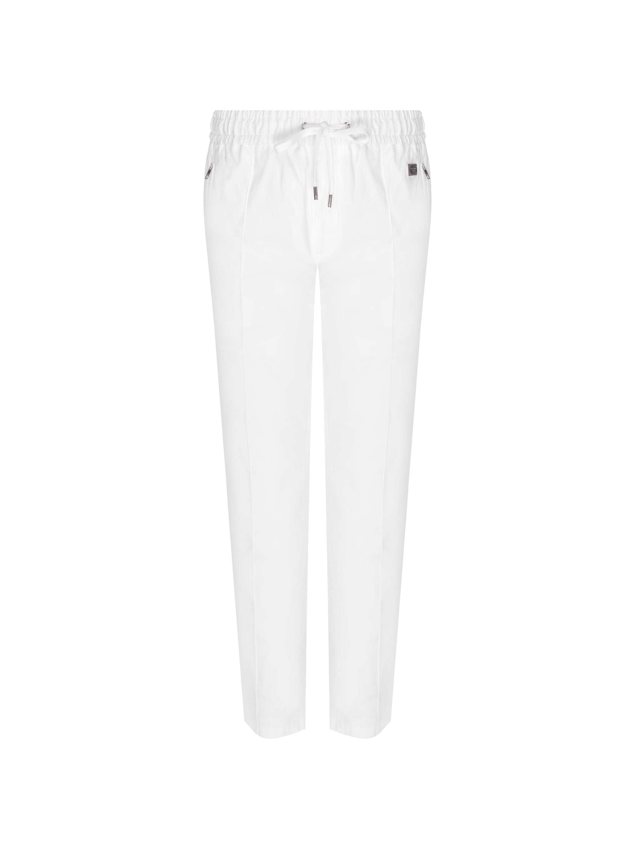 【DOLCE&GABBANA】プレスクリースパンツ Straight-leg pinstripe pants