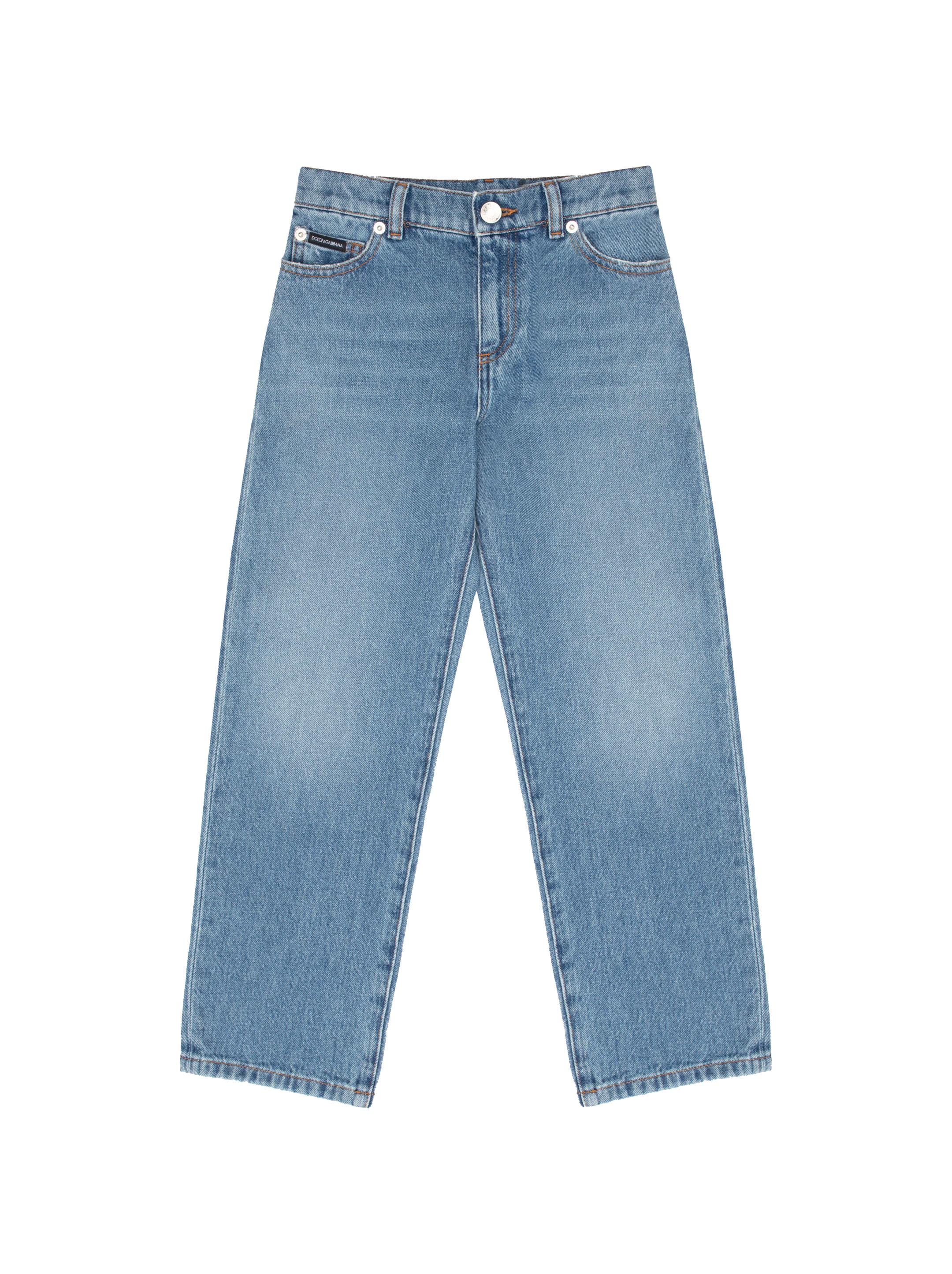 Dolce&Gabbana kids' Logo straight jeans - buy for 196420 KZT