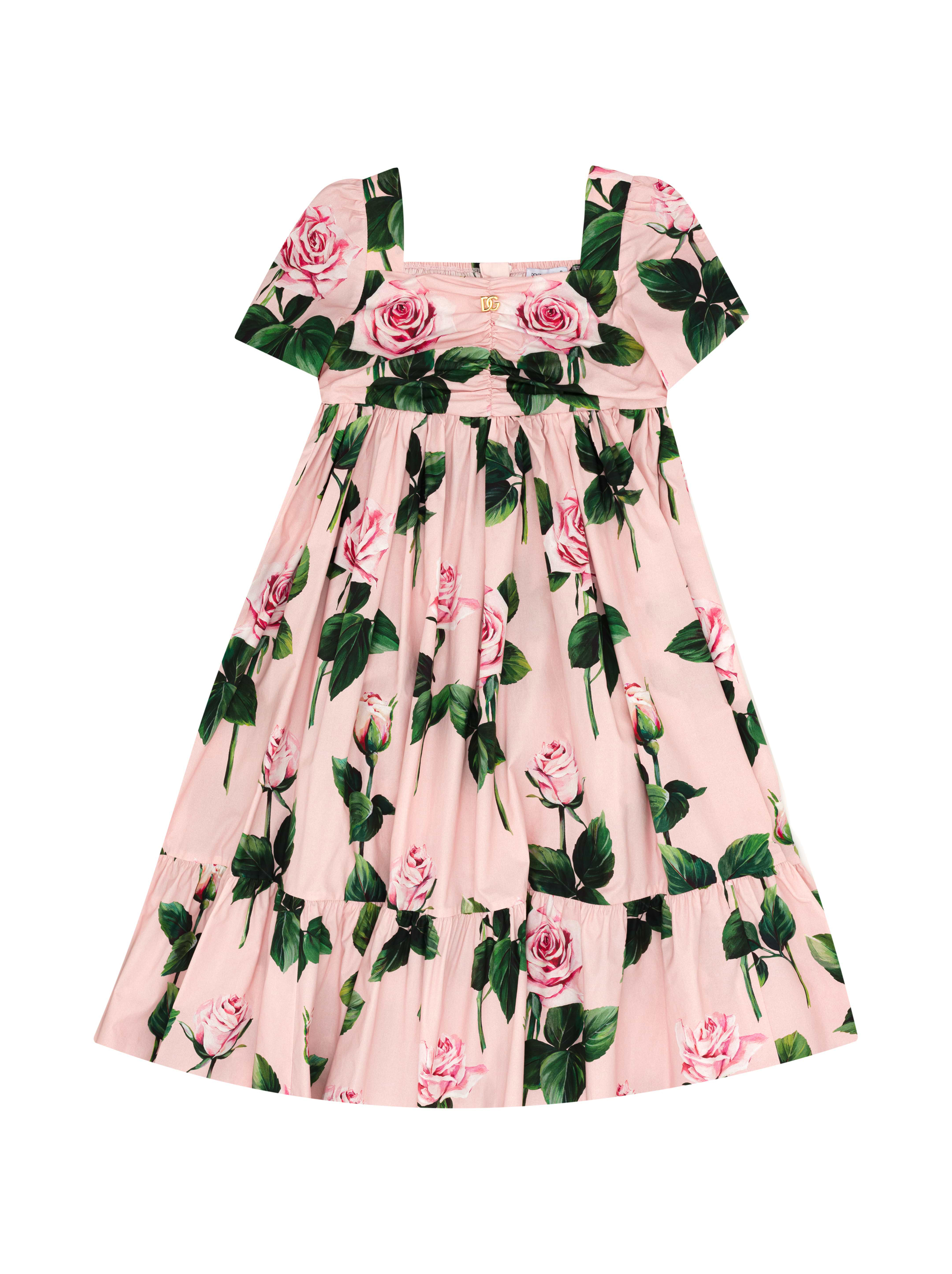 ワンピース DOLCE&GABBANA Kids Dress Girls' Dresses: Elegant, Floral | 2-12 years | DG®
