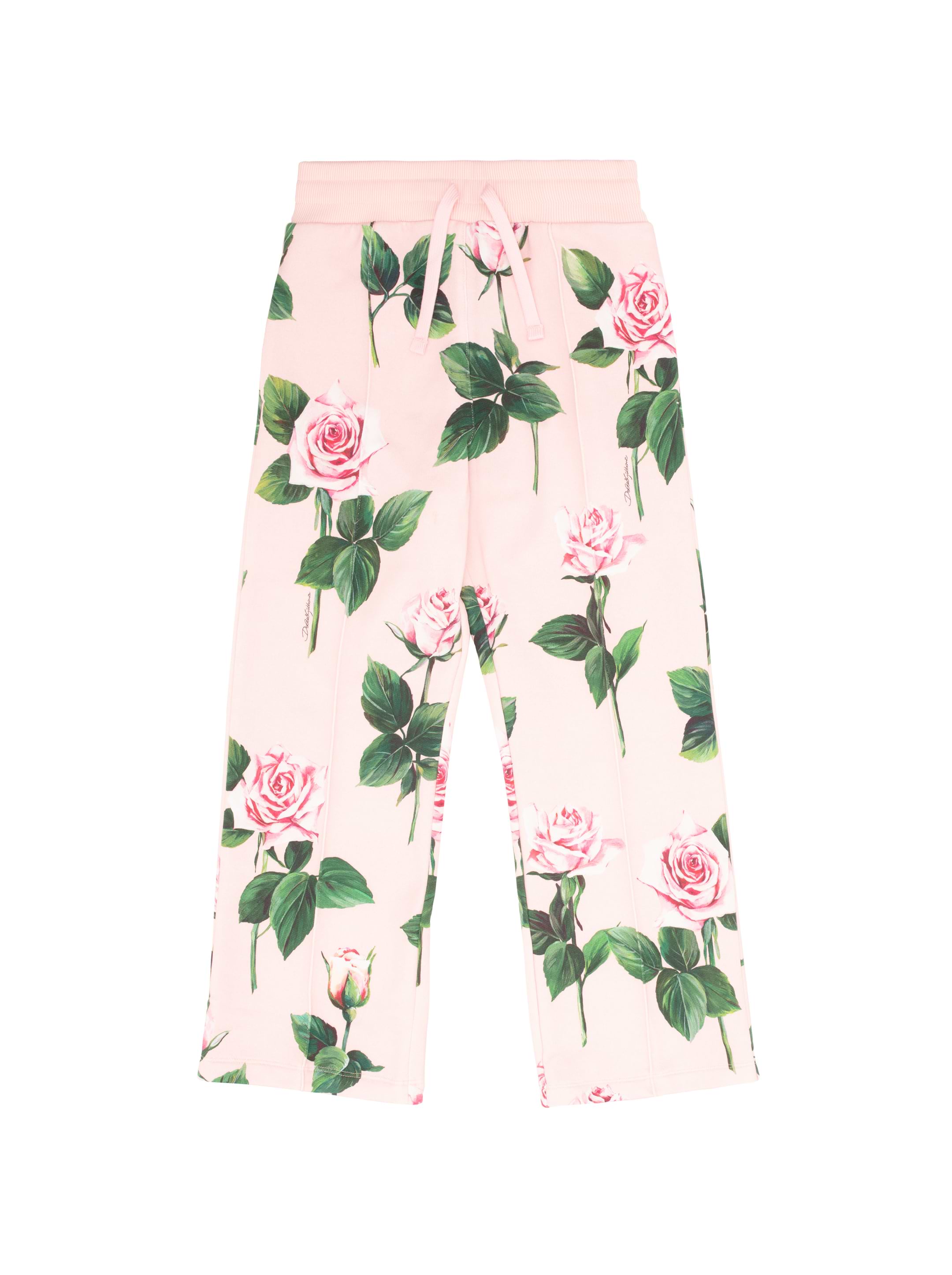 パンツ Dolce & Gabbana SS25 Floral pants (FTC9YTFSA7F HN5JB) Multicolour Silk trousers with floral motif Dolce & Gabbana