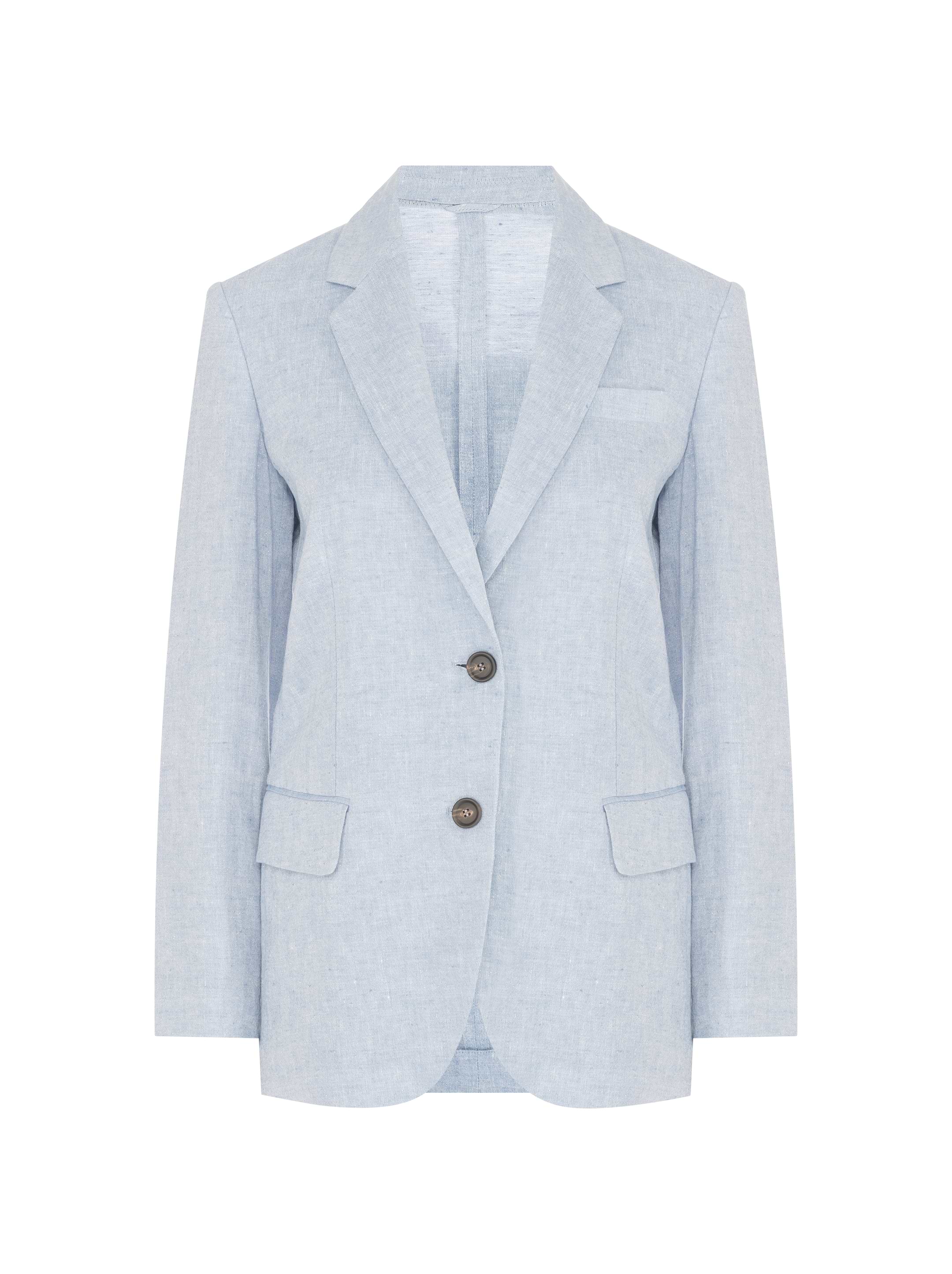 Brunello Cucinelli women's Single-breasted blazer with lurex