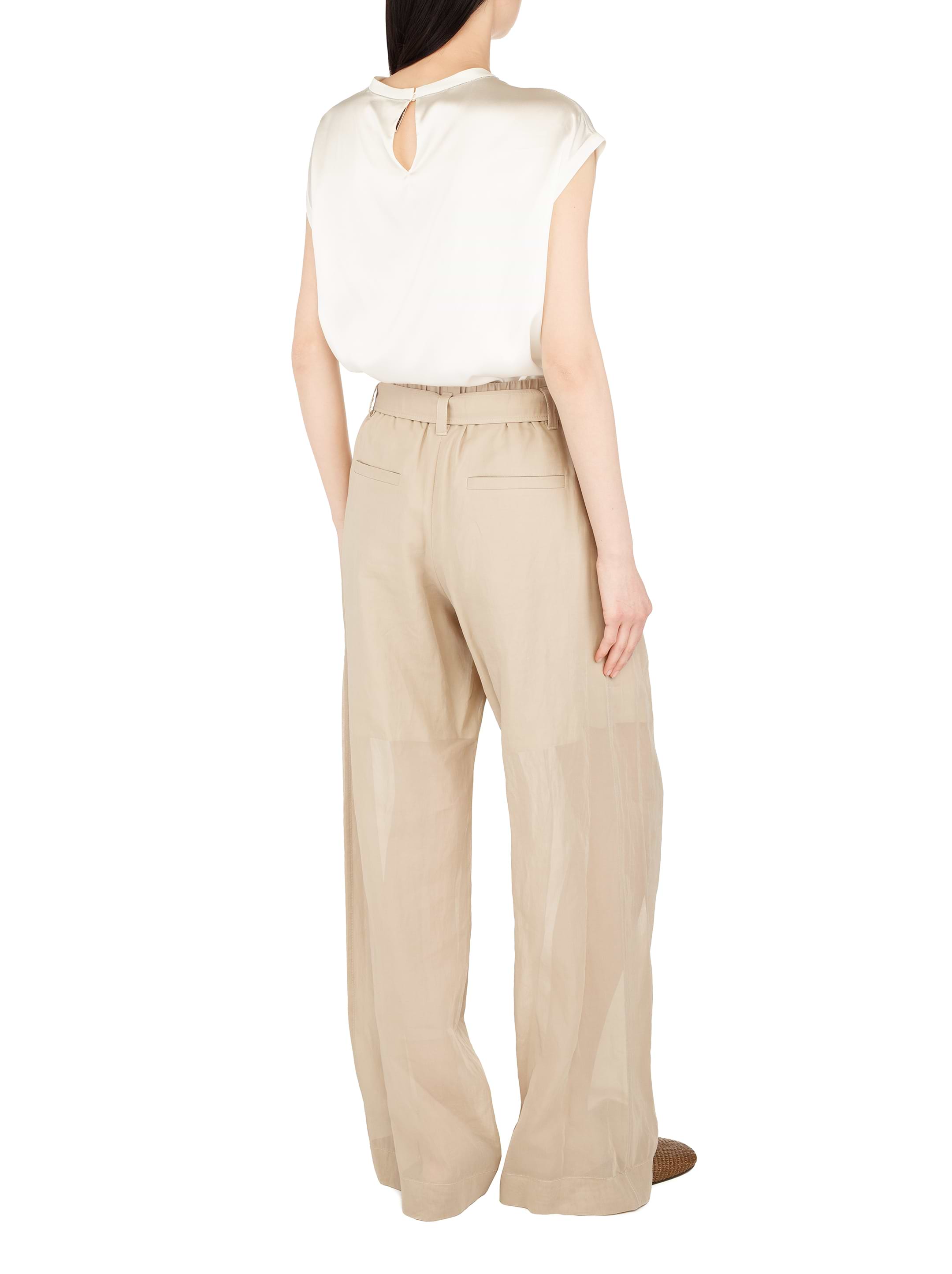 Brunello Cucinelli women's Cotton wide-leg pants - buy for
