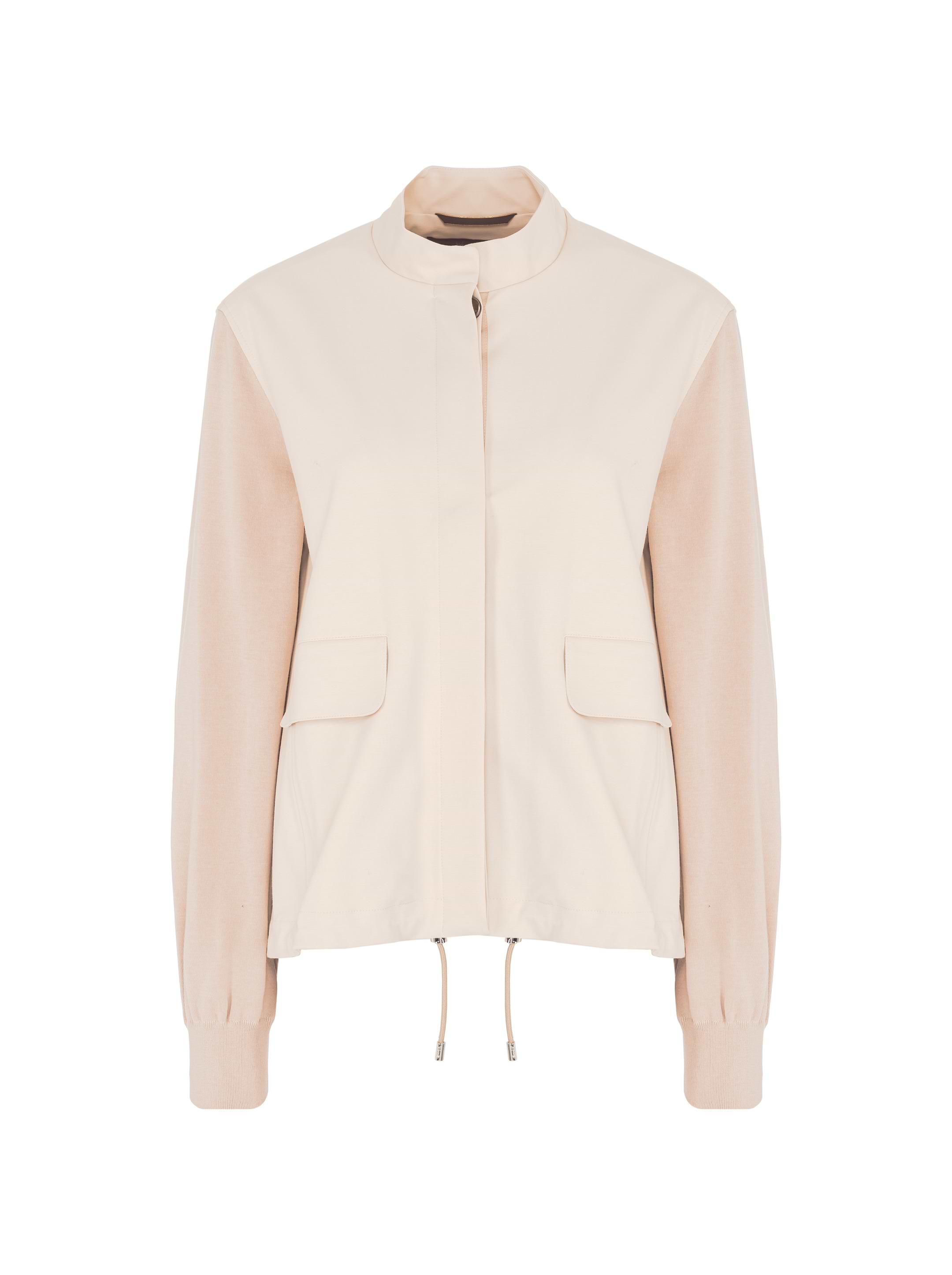 ジャケット MOORER Woman Jacket Ivory MODGI100891KILIE U0119 Women's Luxury Jackets - Leather, Denim, Wool | MooRER®