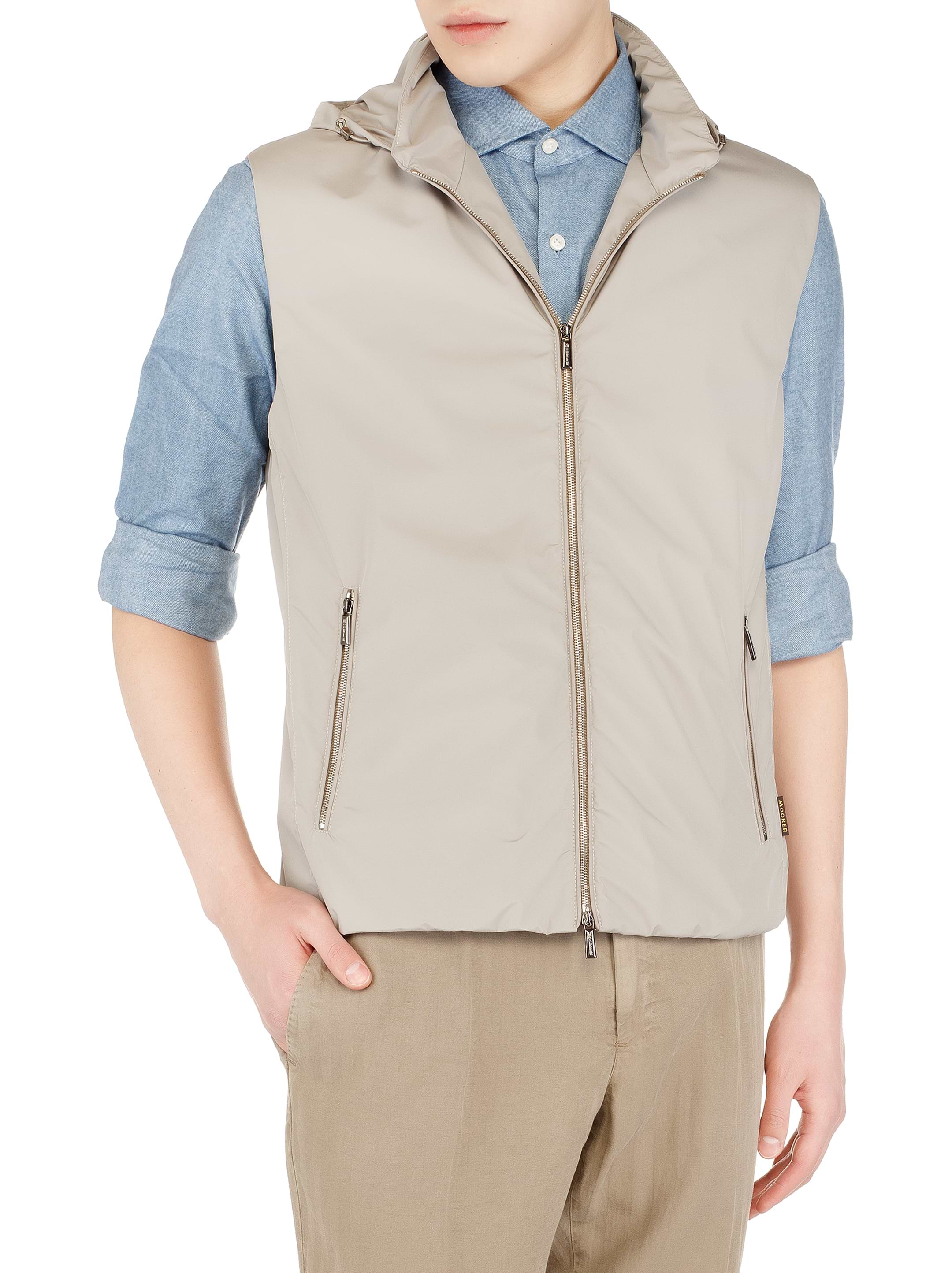 【SCENERITY】Gofcore hooded vest Stone Glacier Cirque Vest - Fin & Fire Fly Shop