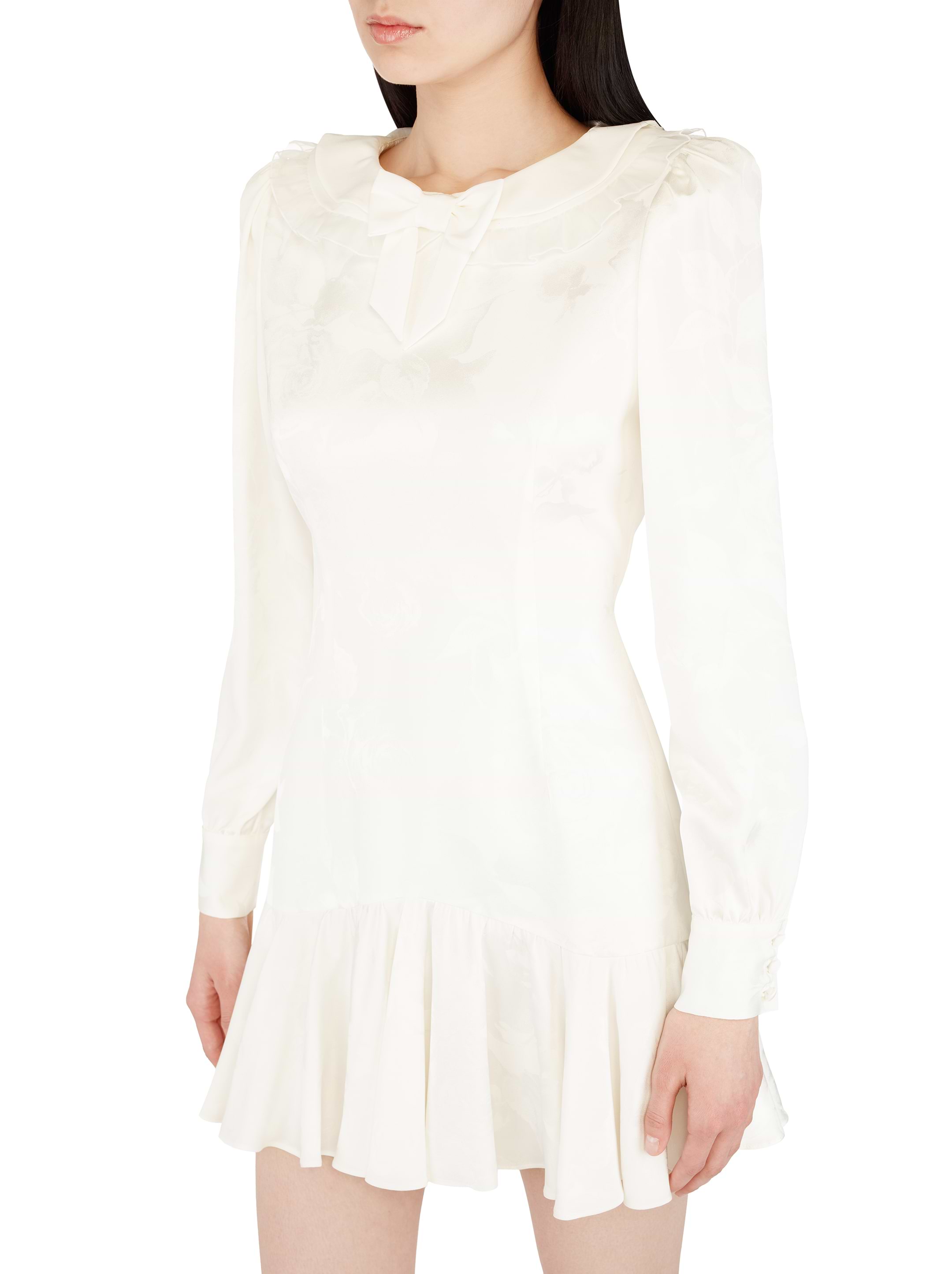 Alessandra Rich ★ ドレープカディドレス Alessandra Rich women's Floral-patterned mini dress - buy