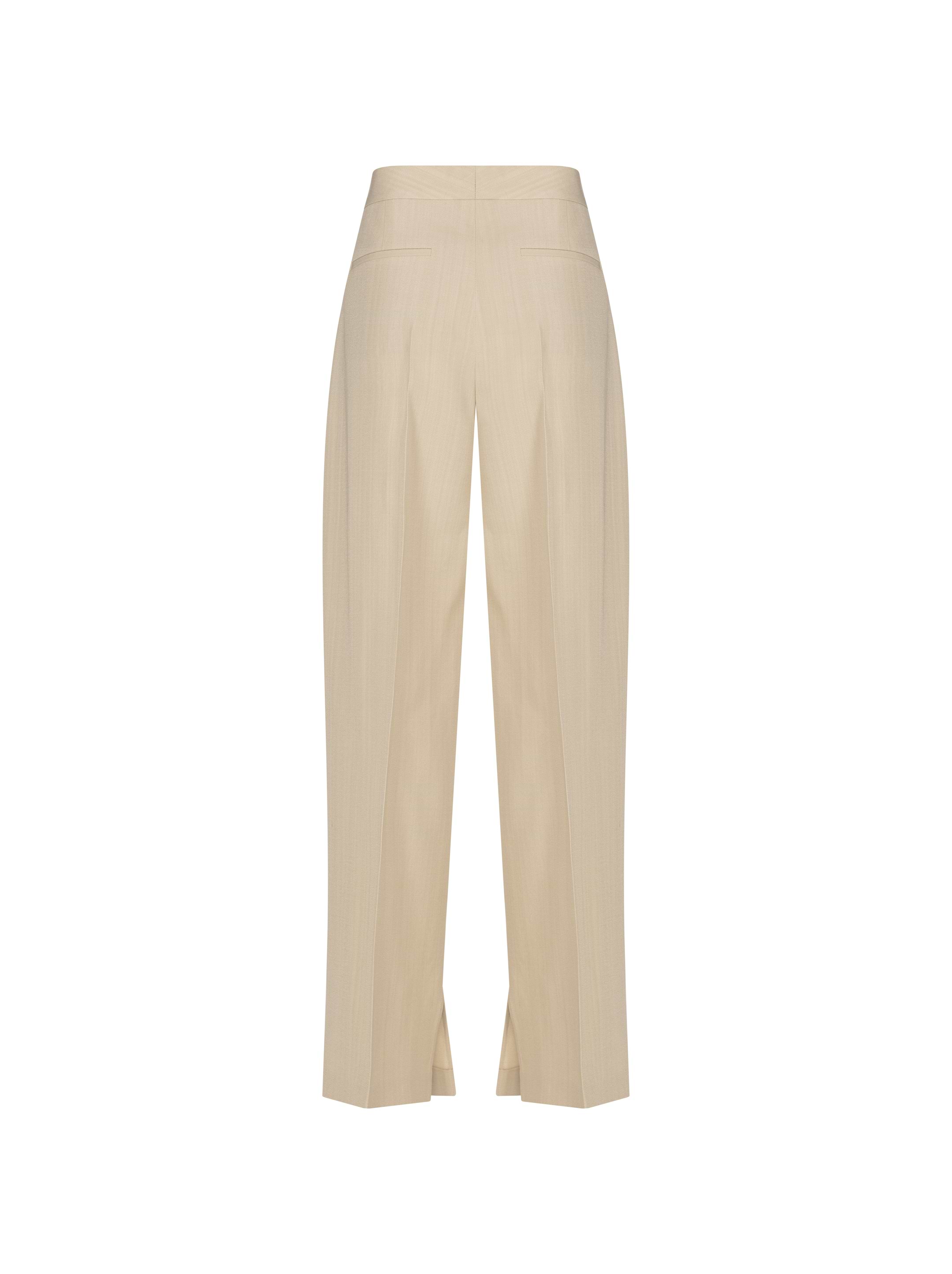 【関税&送料込】Jil Sander Peach Viscose Cropped Cut Pant Jil Sander Jil Sander Woman Peach Viscose Cropped Cut Pant