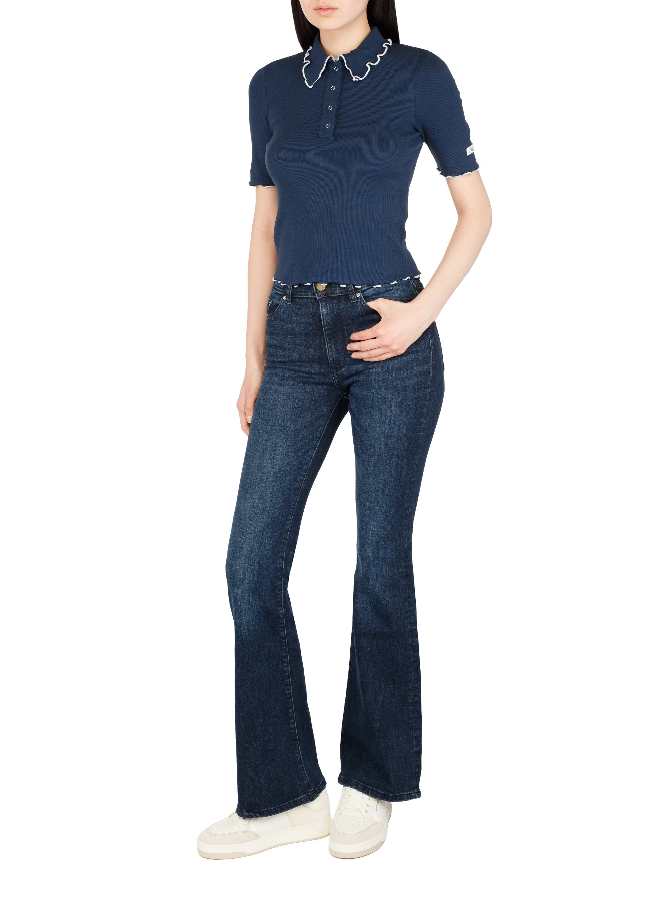 Rotate Birger Christensen women's Cotton polo with logo