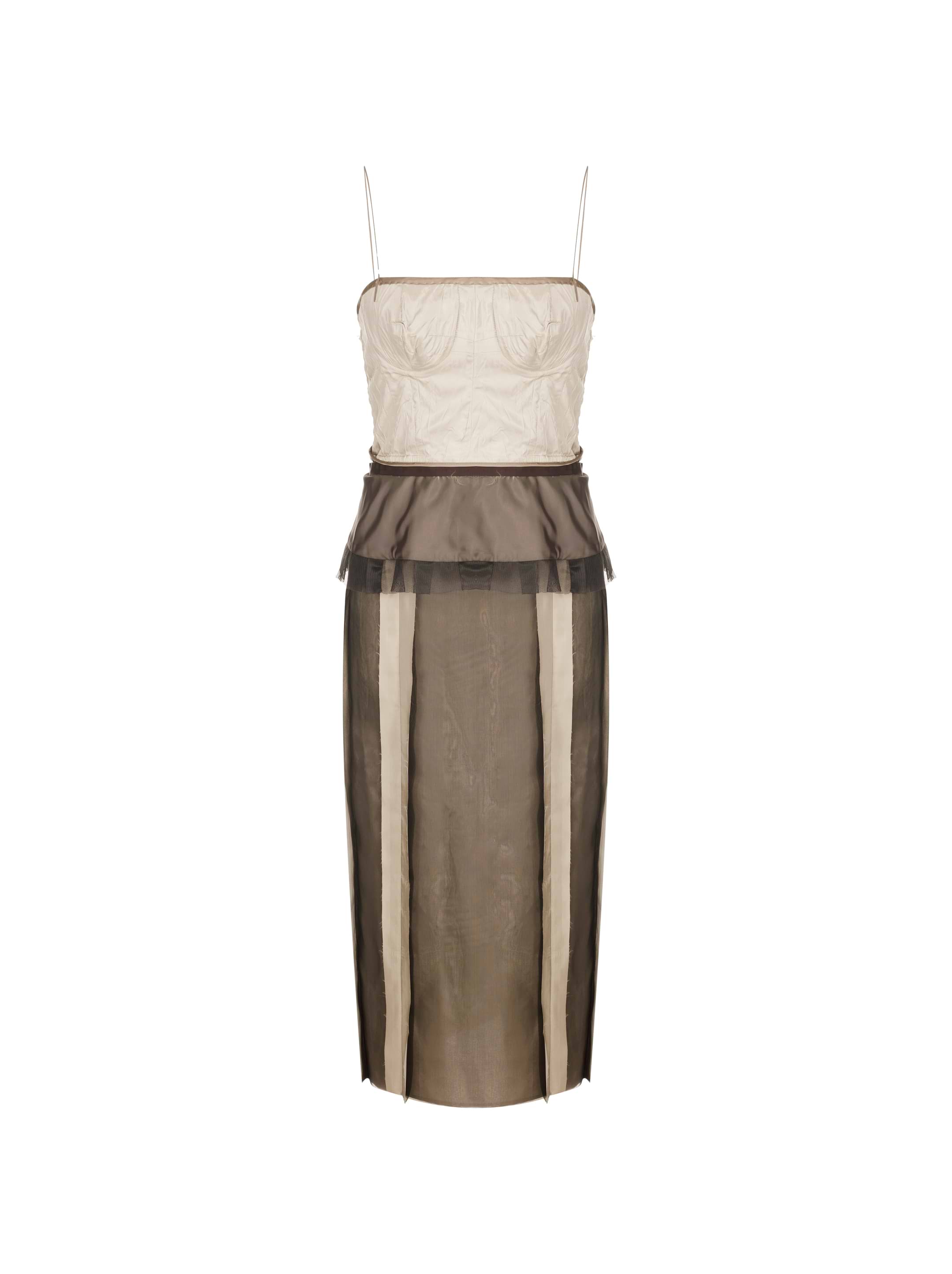 Maison Margiela women's Silk midi dress - buy for 1220650