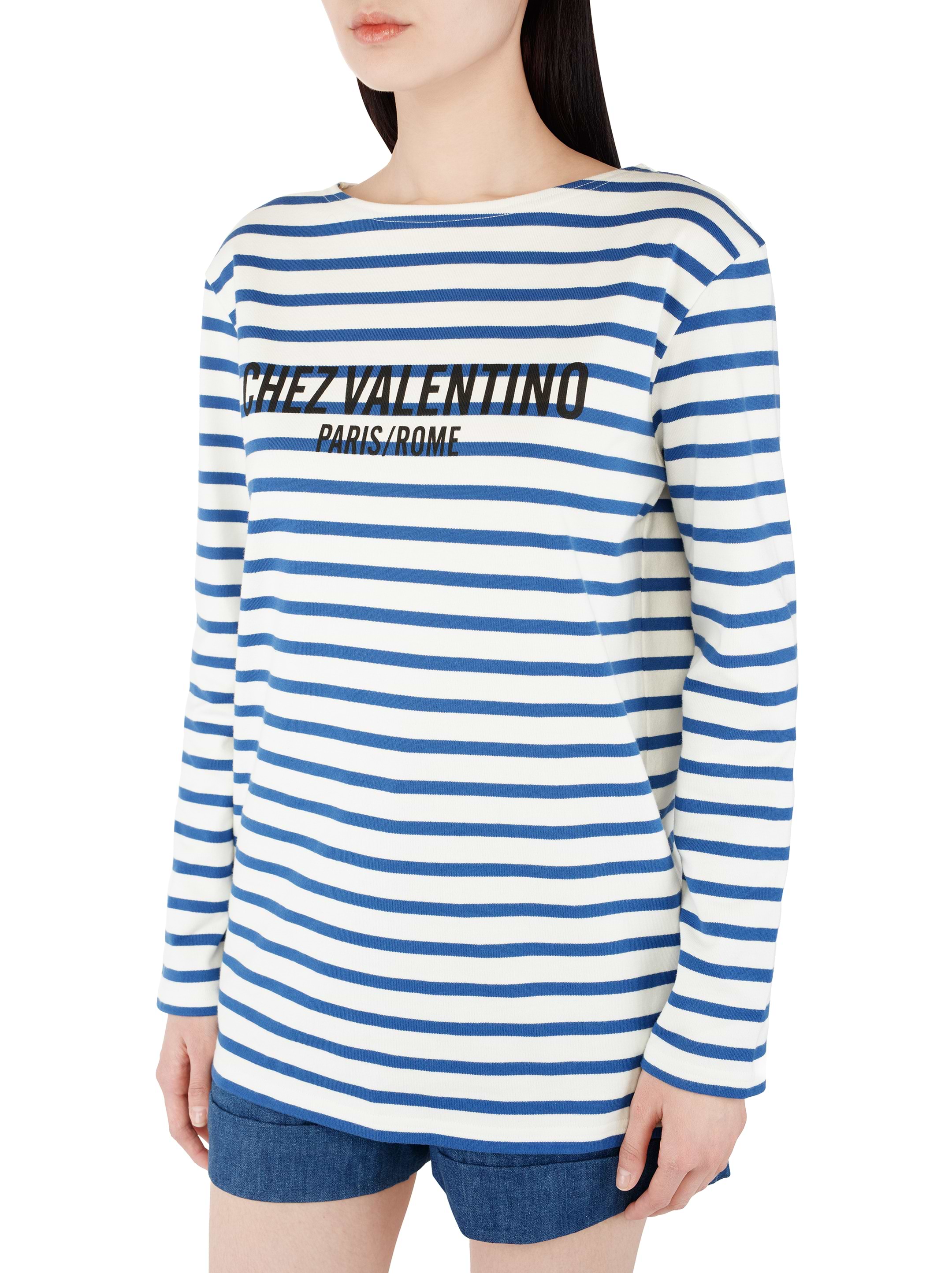 Chez Valentino striped longsleeve Valentino Garavani for