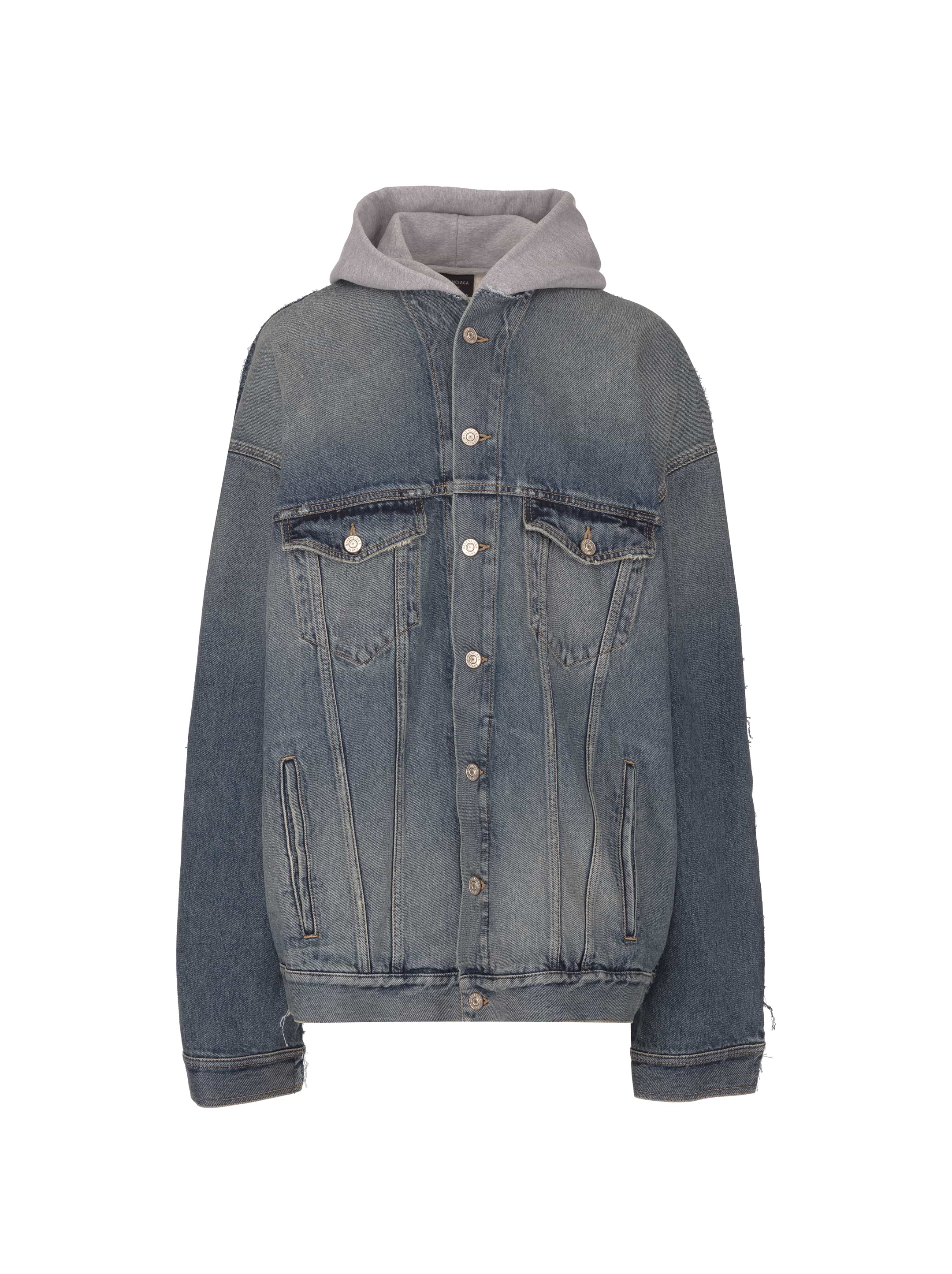 Combined jacket with logo Balenciaga for women - buy in the