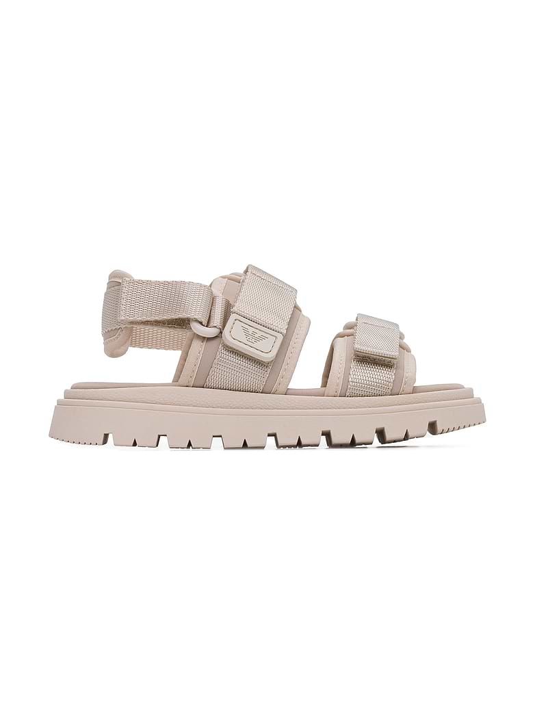EMPORIO ARMANI kids' Logo textile sandals buy for 226200 KZT in