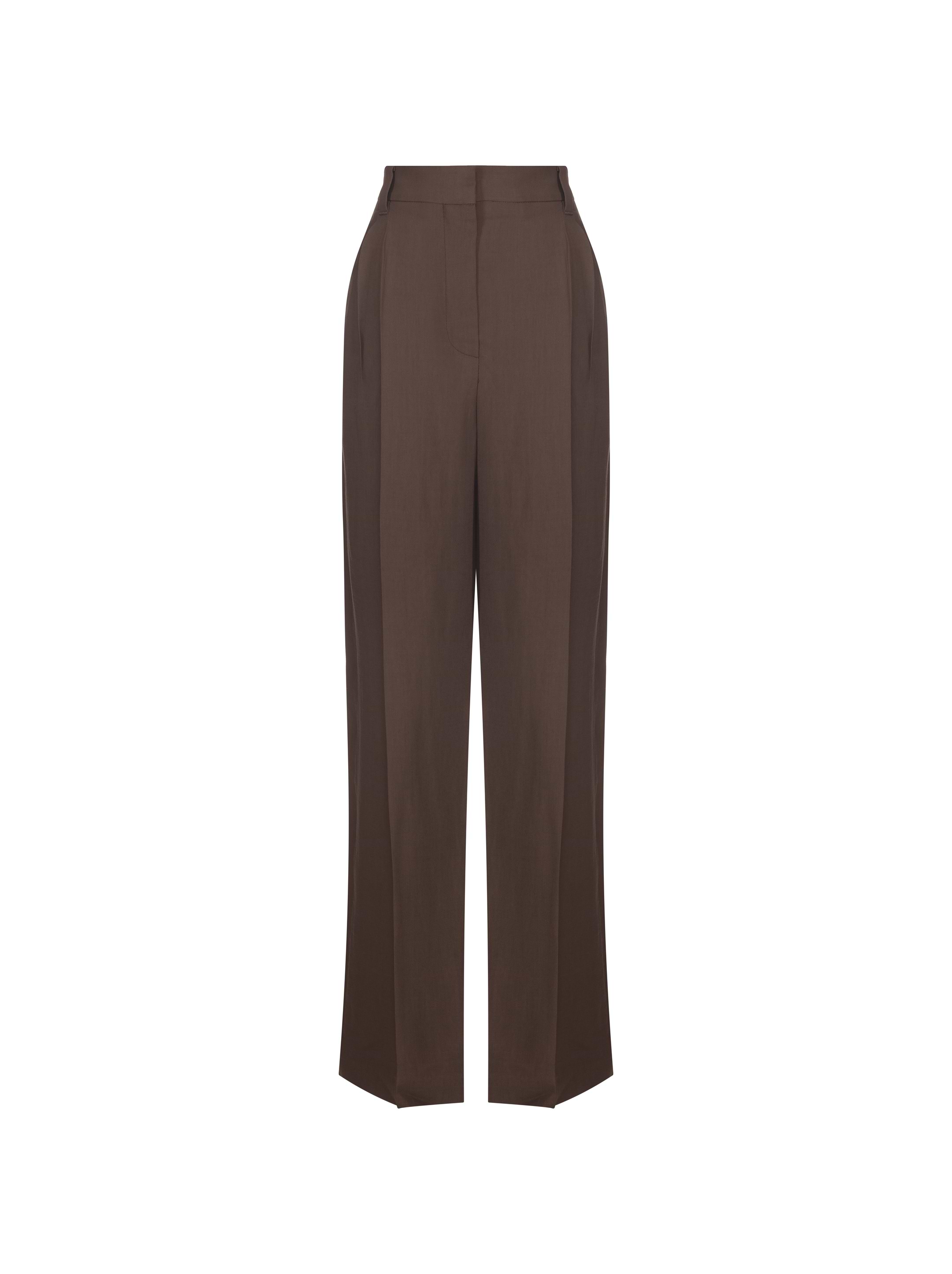Brunello Cucinelli women's Pressed-creased wide leg pants