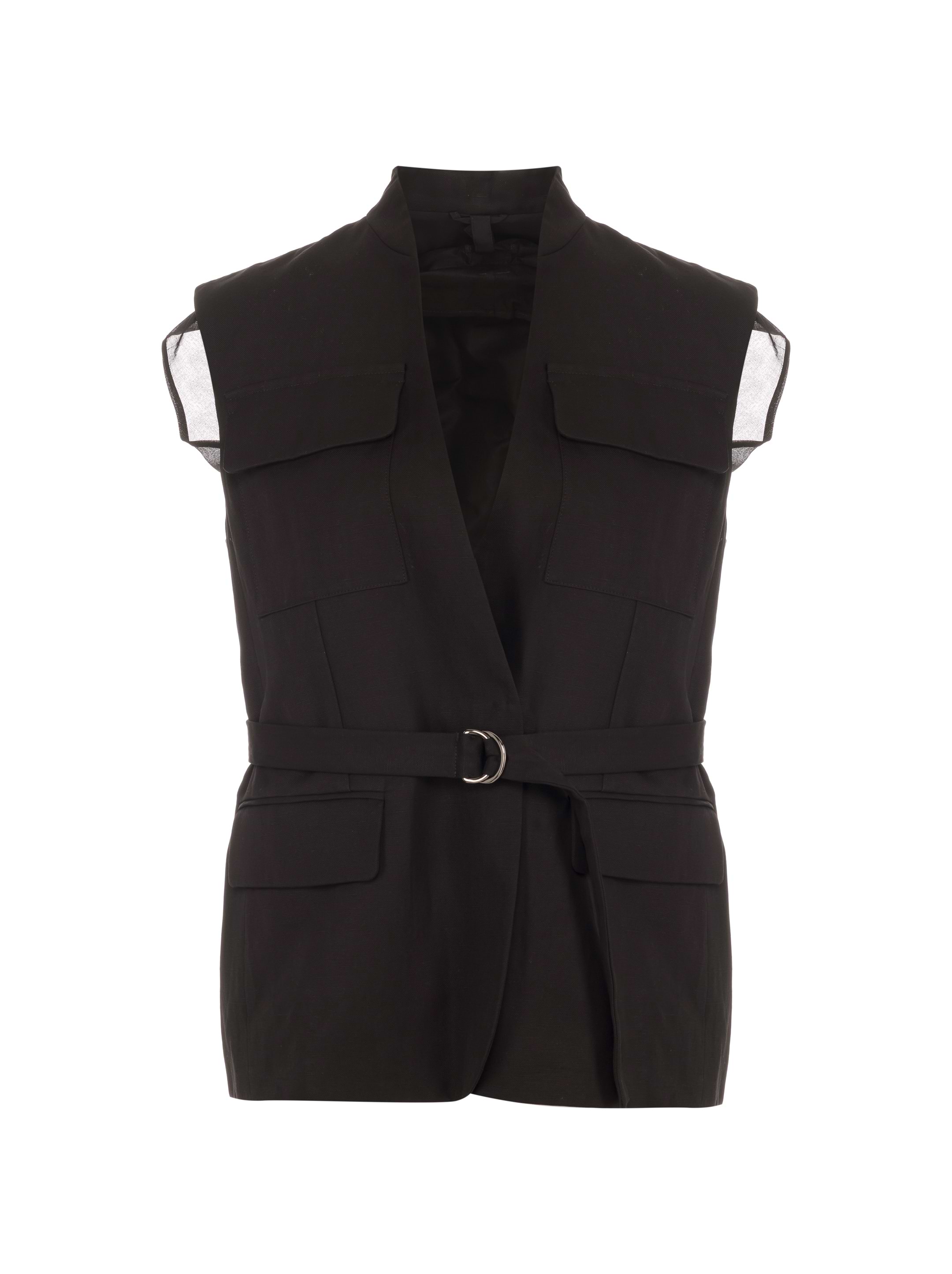 ベスト・ジレ AMI PARIS SS24 SLEEVELESS JACKET (FBV757.WV0039 001 BLACK) Ami Paris Sleeveless Jackets for Men | Lyst