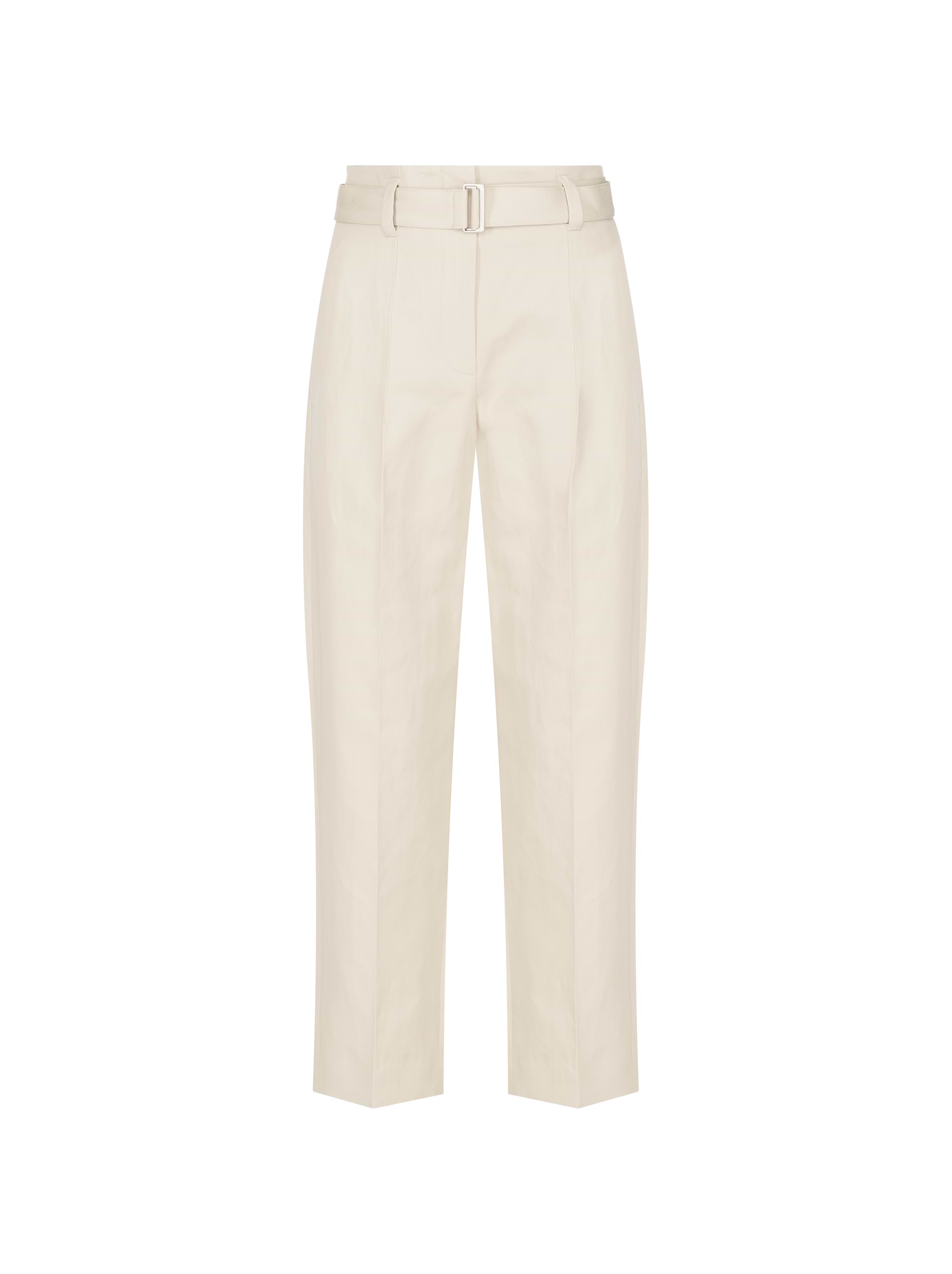 パンツ BRUNELLO CUCINELLI Women Straight Pants MH549P8867C002 Beige Brunello Cucinelli women's Cotton straight leg pants - buy