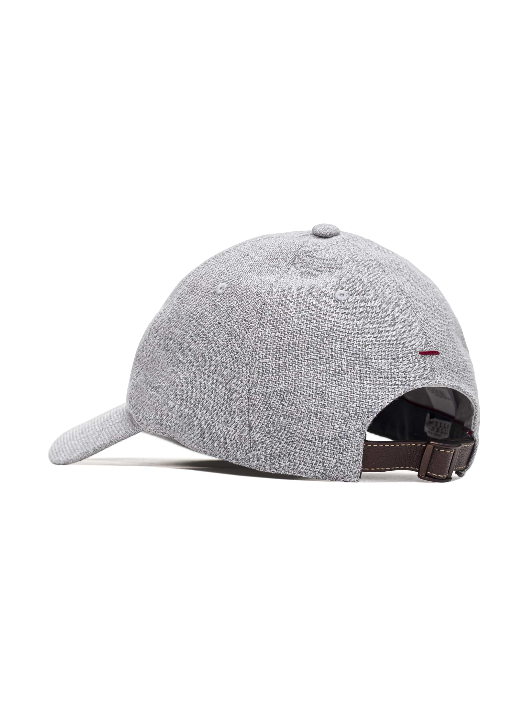 【送料&関税込】Brunello Cucinelli Grey Linen Hat Brunello Cucinelli - Blue Baseball Cap | Mitchell Stores