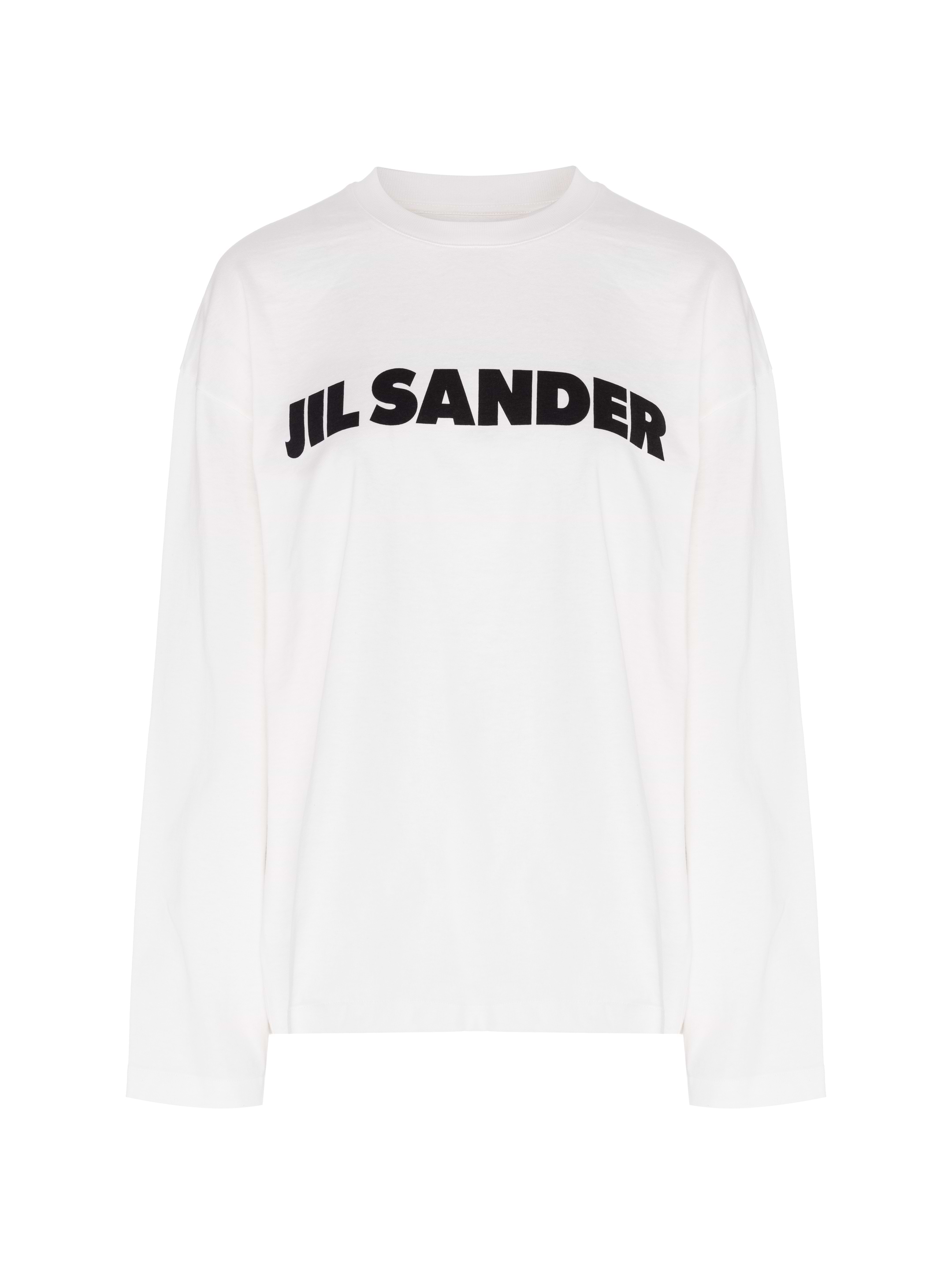 Jil Sander women's Logo cotton longsleeve - buy for 174020