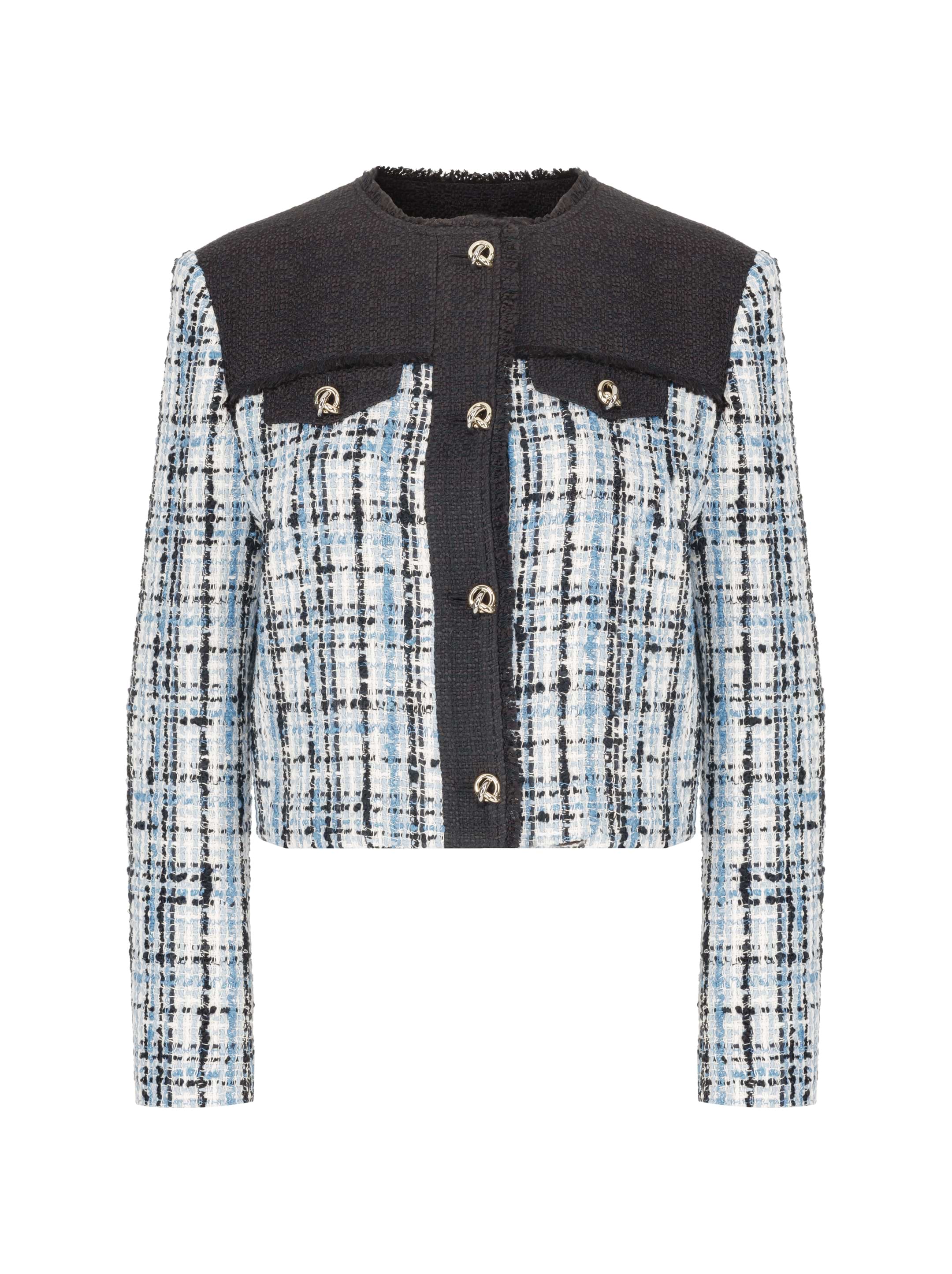 Kidman checkered tweed jacket Alice+Olivia for women - buy