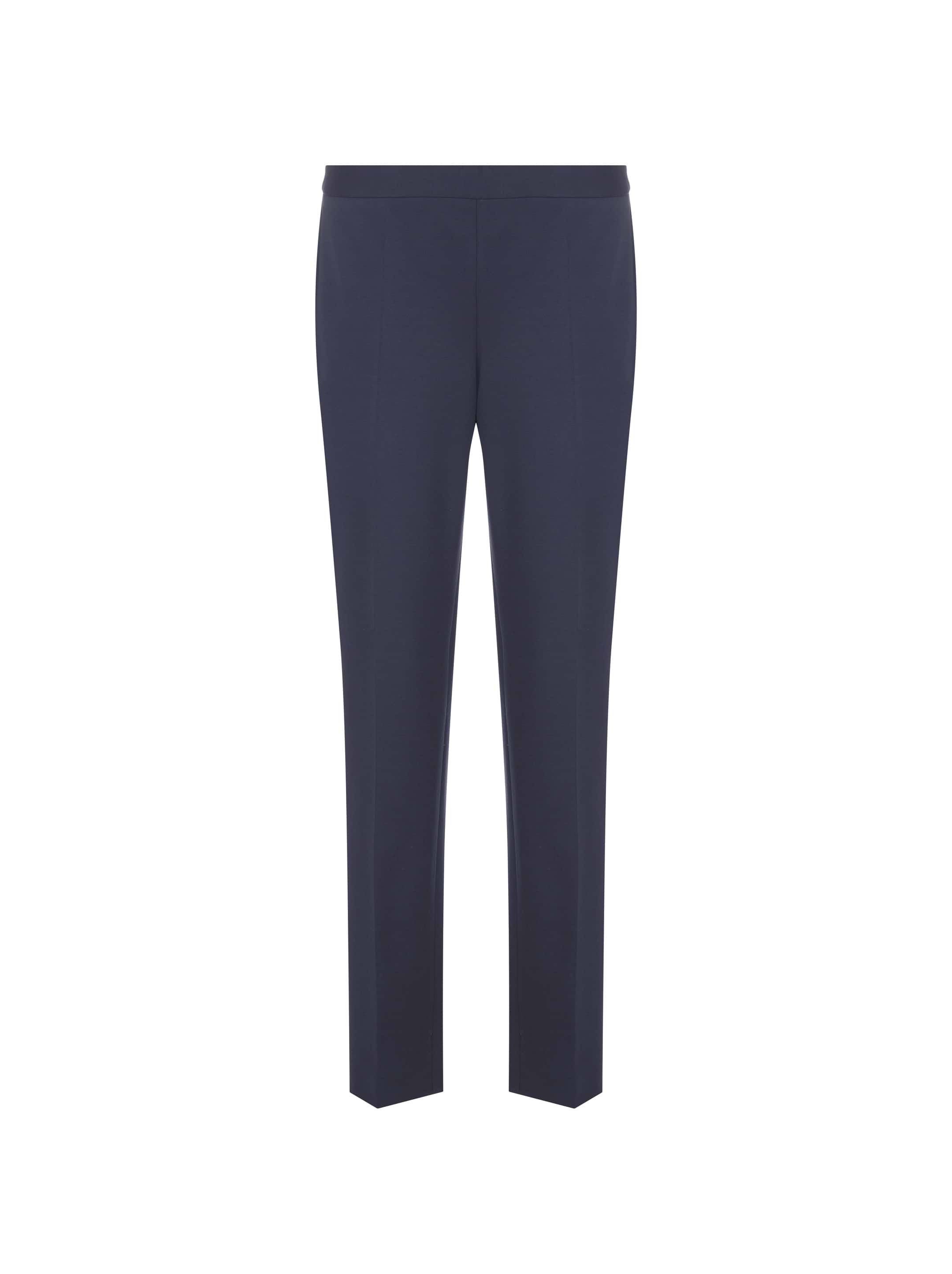 パンツ Lorena Antoniazzi Blue Tapered Trousers Lorena Antoniazzi women's Linen tapered pants - buy for