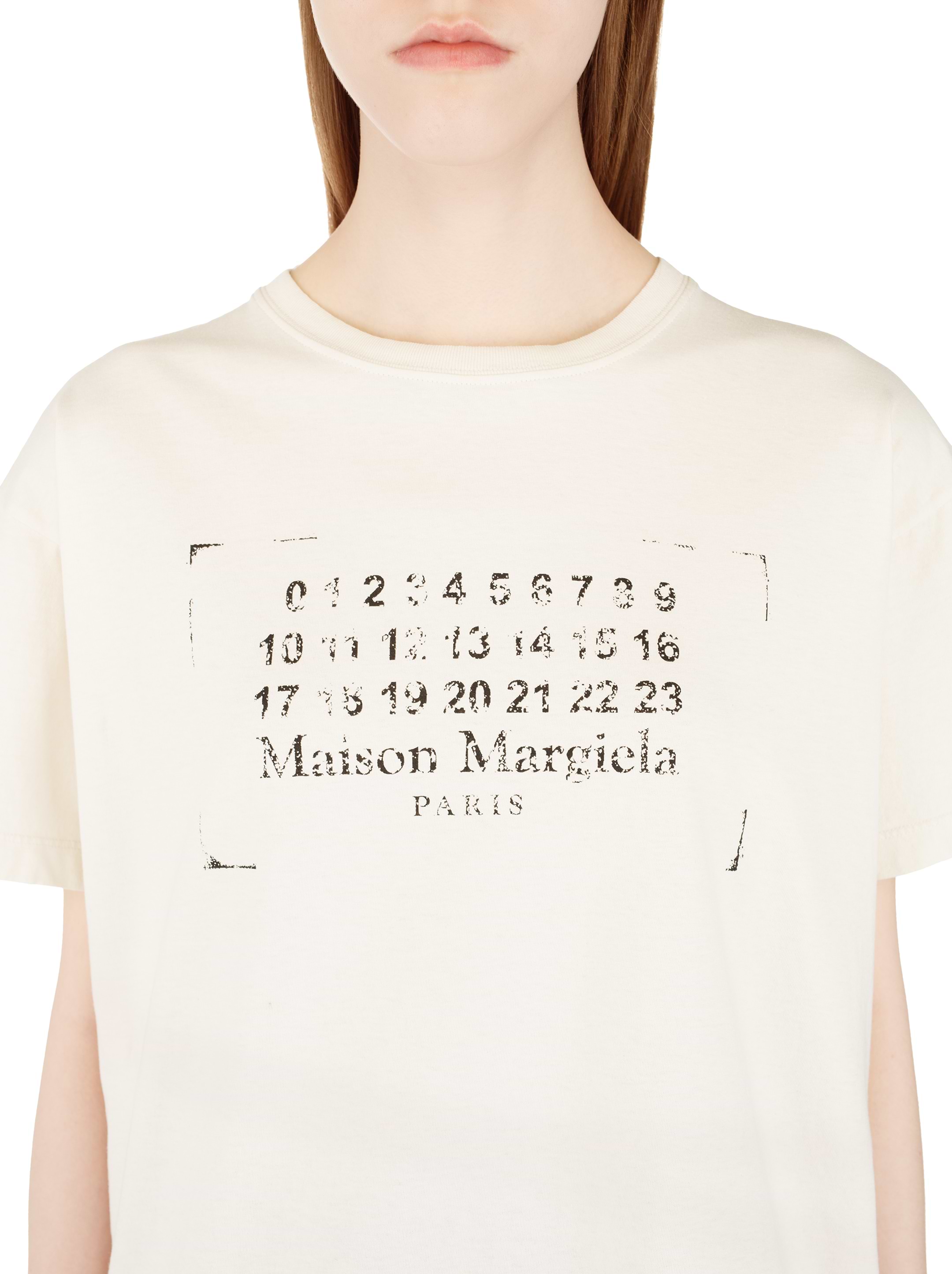 Logo cotton t-shirt Maison Margiela for women - buy in the