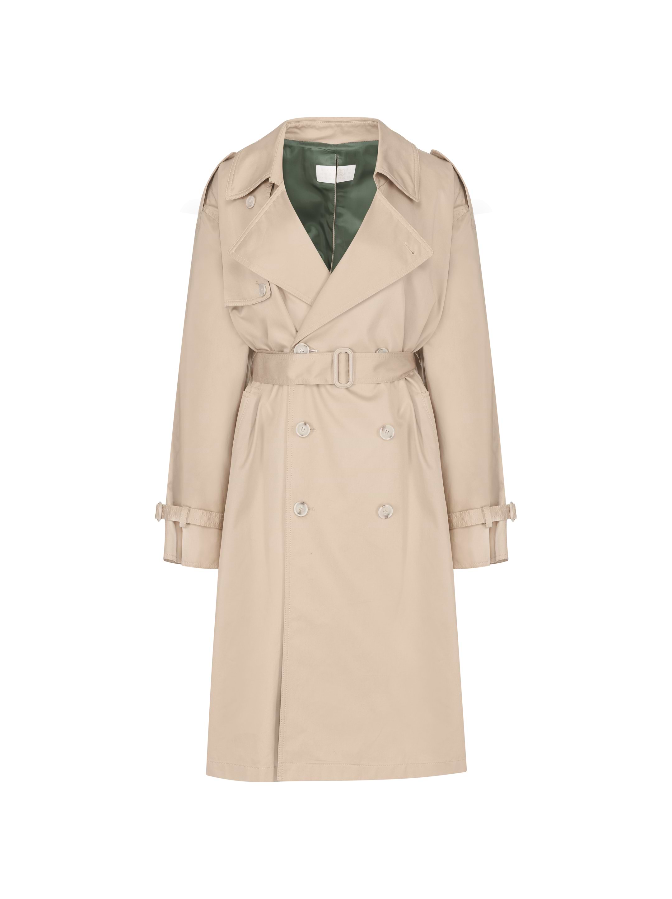 【関税＆送料込み】Maison Margiela Double-Breasted Trench C Maison Margiela - Double Breasted Trench Coat | HBX