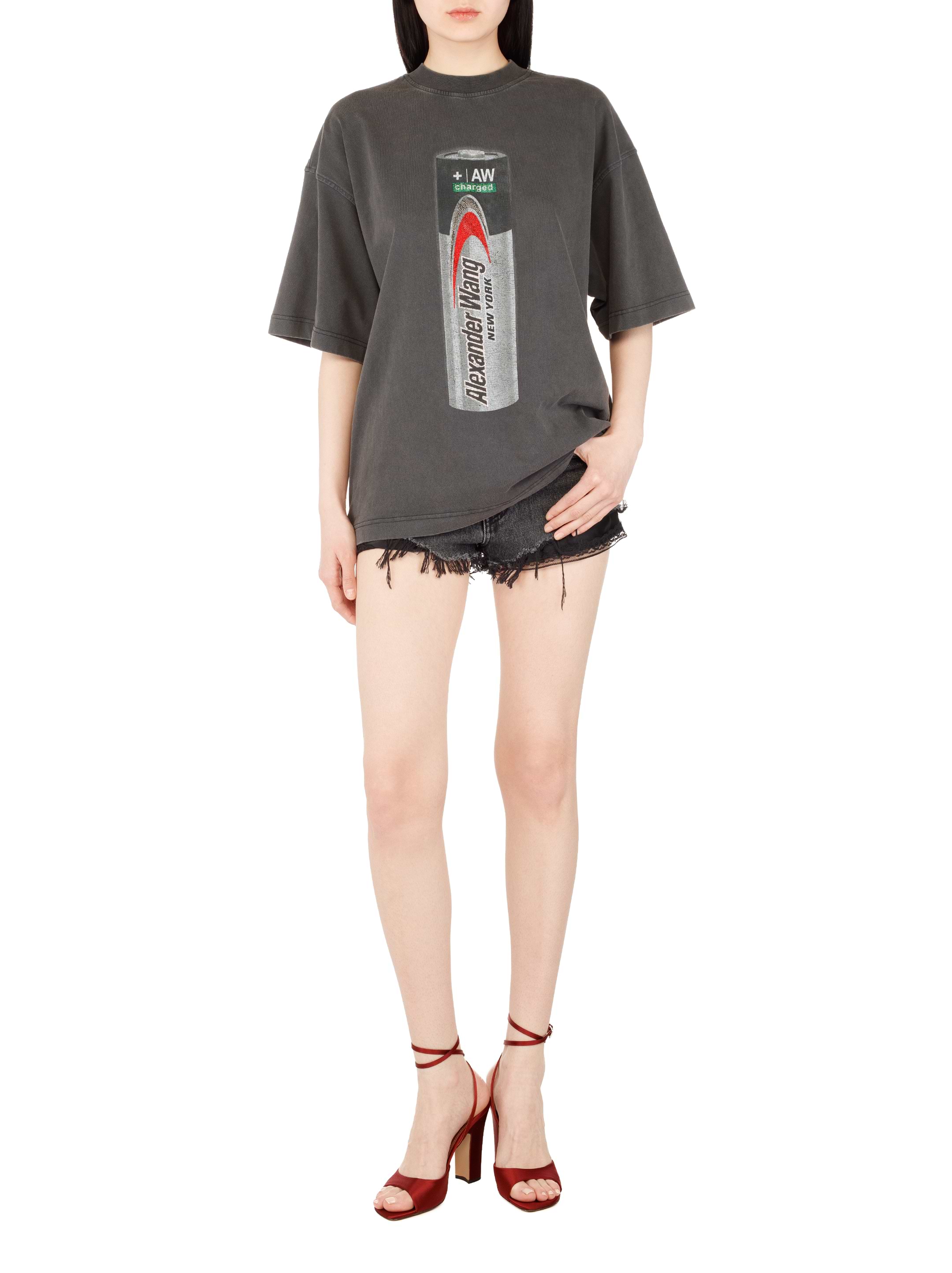 洋書/jean widmer Logo wide-leg jeans Alexander Wang Denim for women - buy in