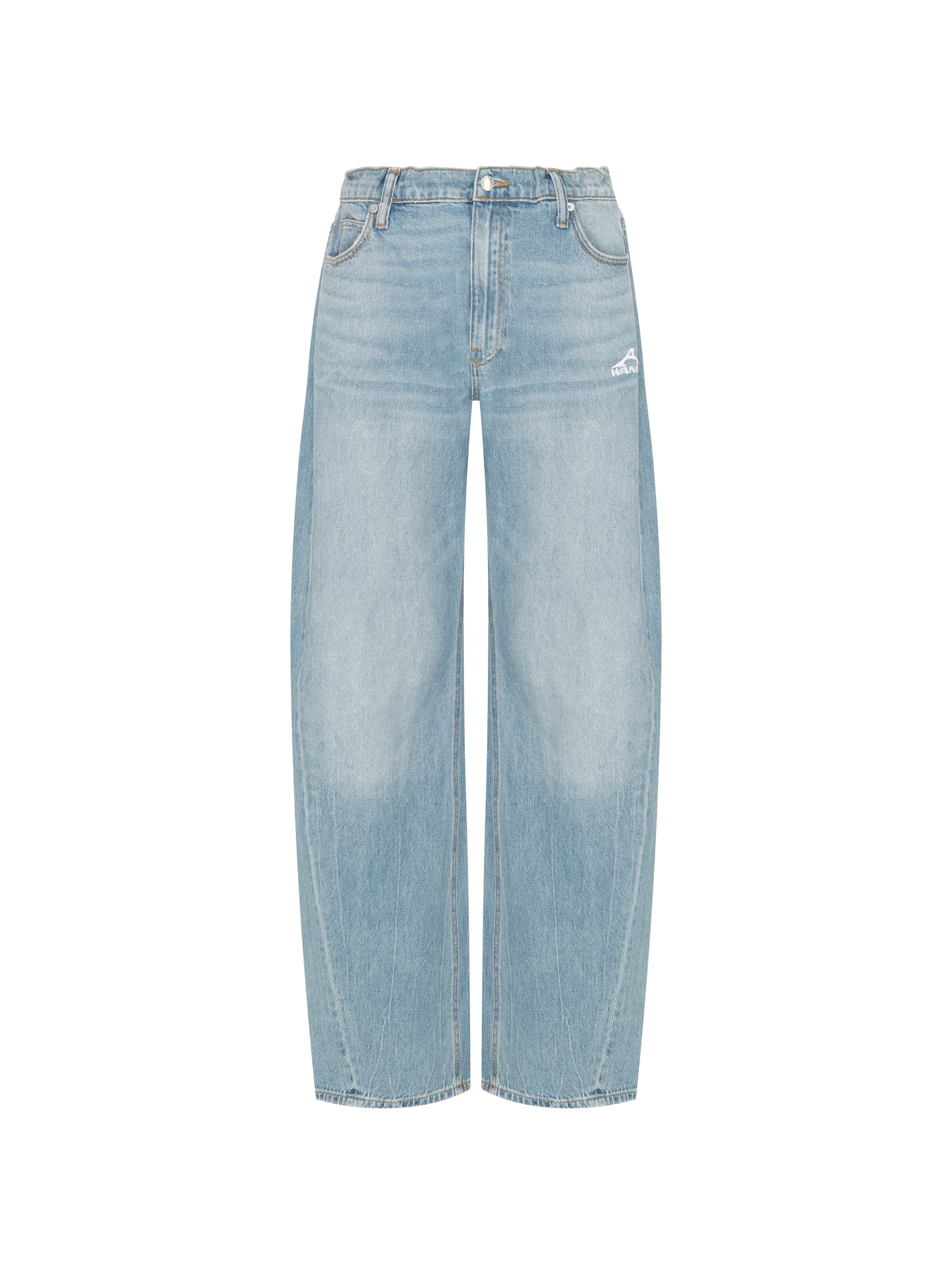 Logo wide-leg jeans Alexander Wang Denim for women - buy in