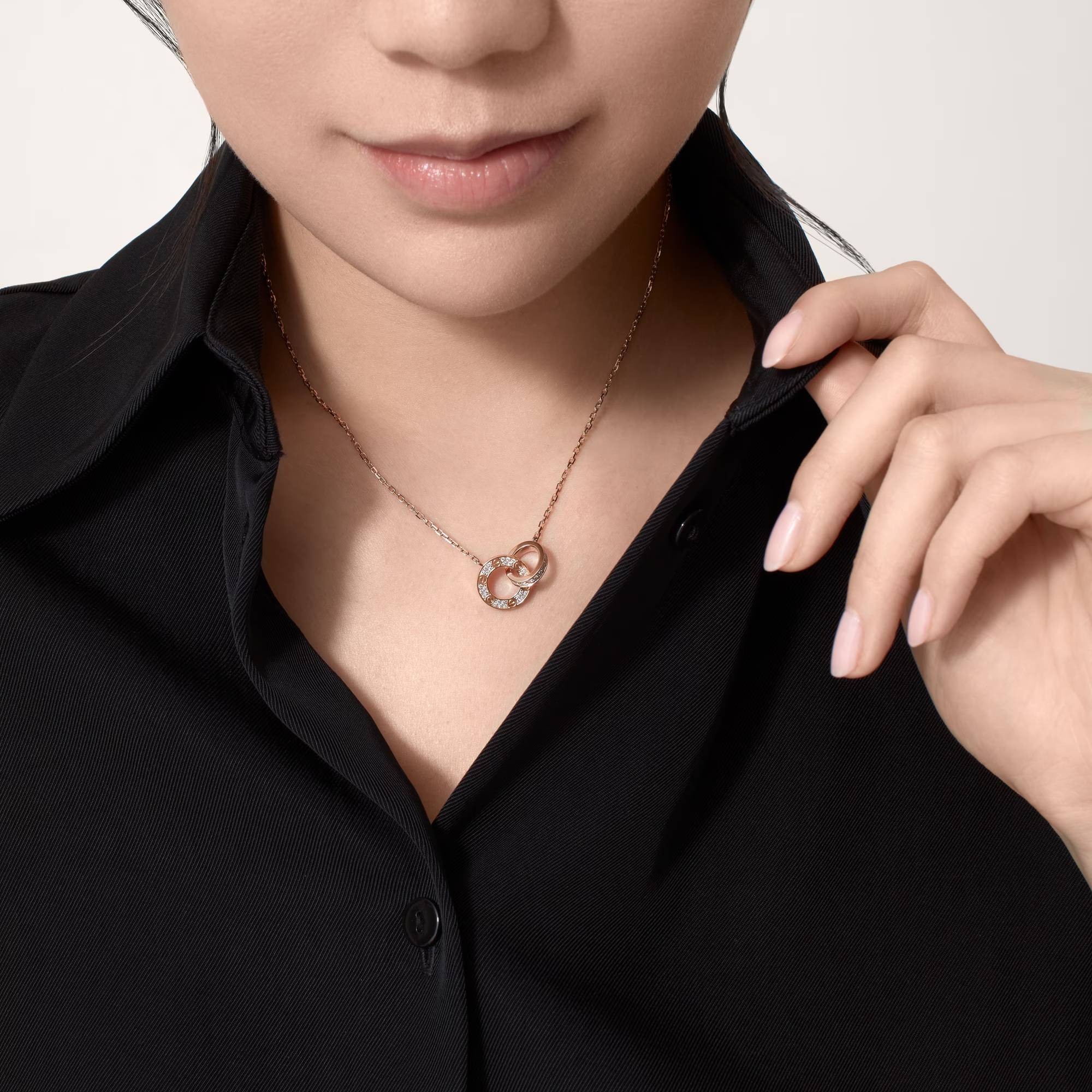 [韓国人気ジュエリー] nff love line necklace love line necklace - nff