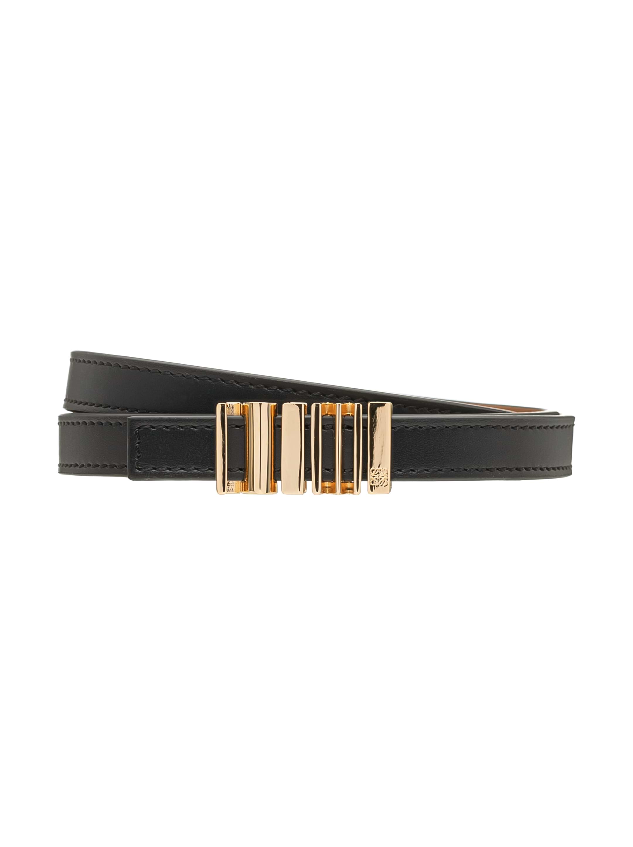 Logo leather belt Loewe for women - buy in the official