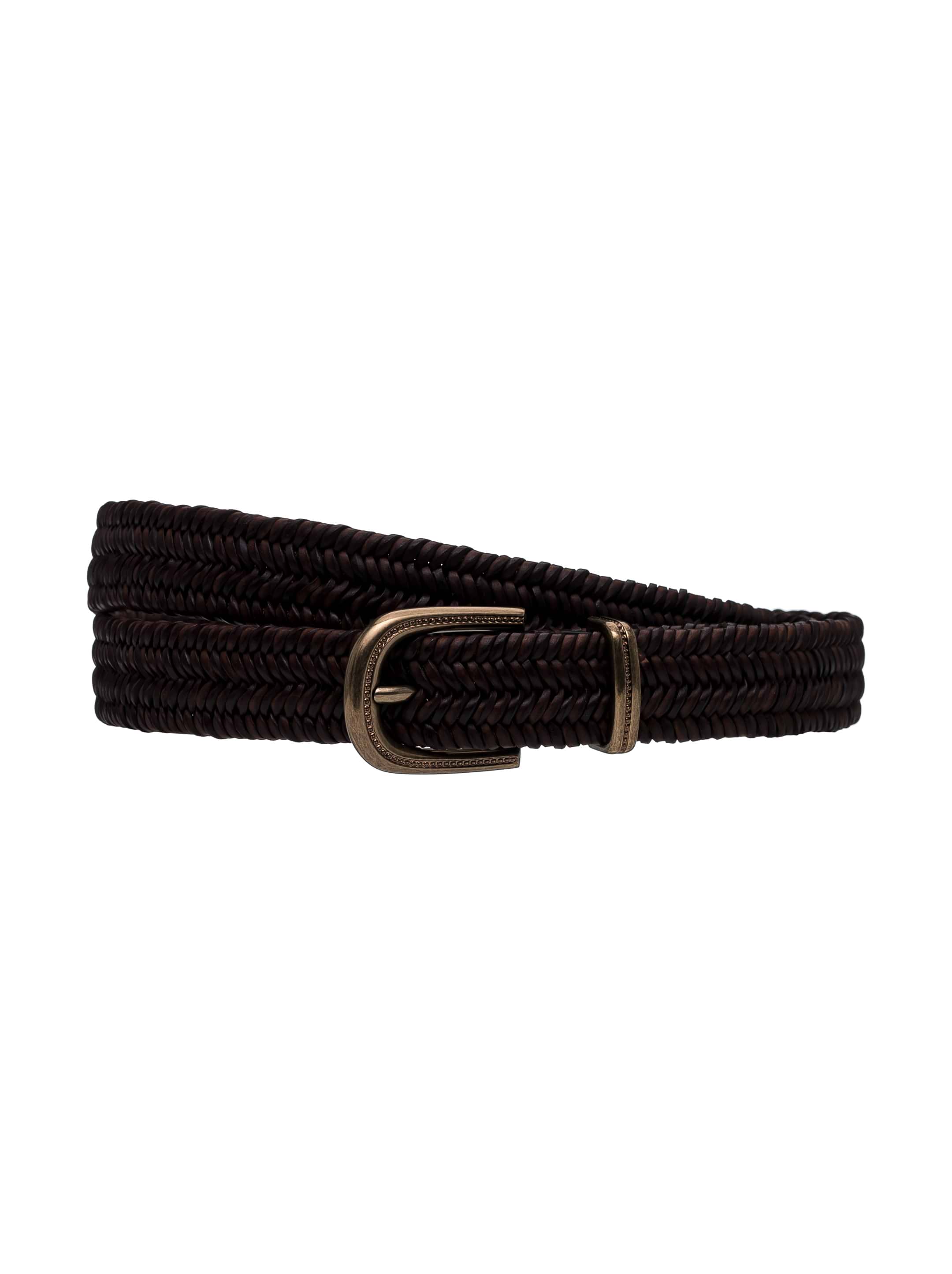 ベルト BRUNELLO CUCINELLI BELT (M0NAPC228 CMIEL) Belt with detailed buckle for Man in Brown | Brunello Cucinelli