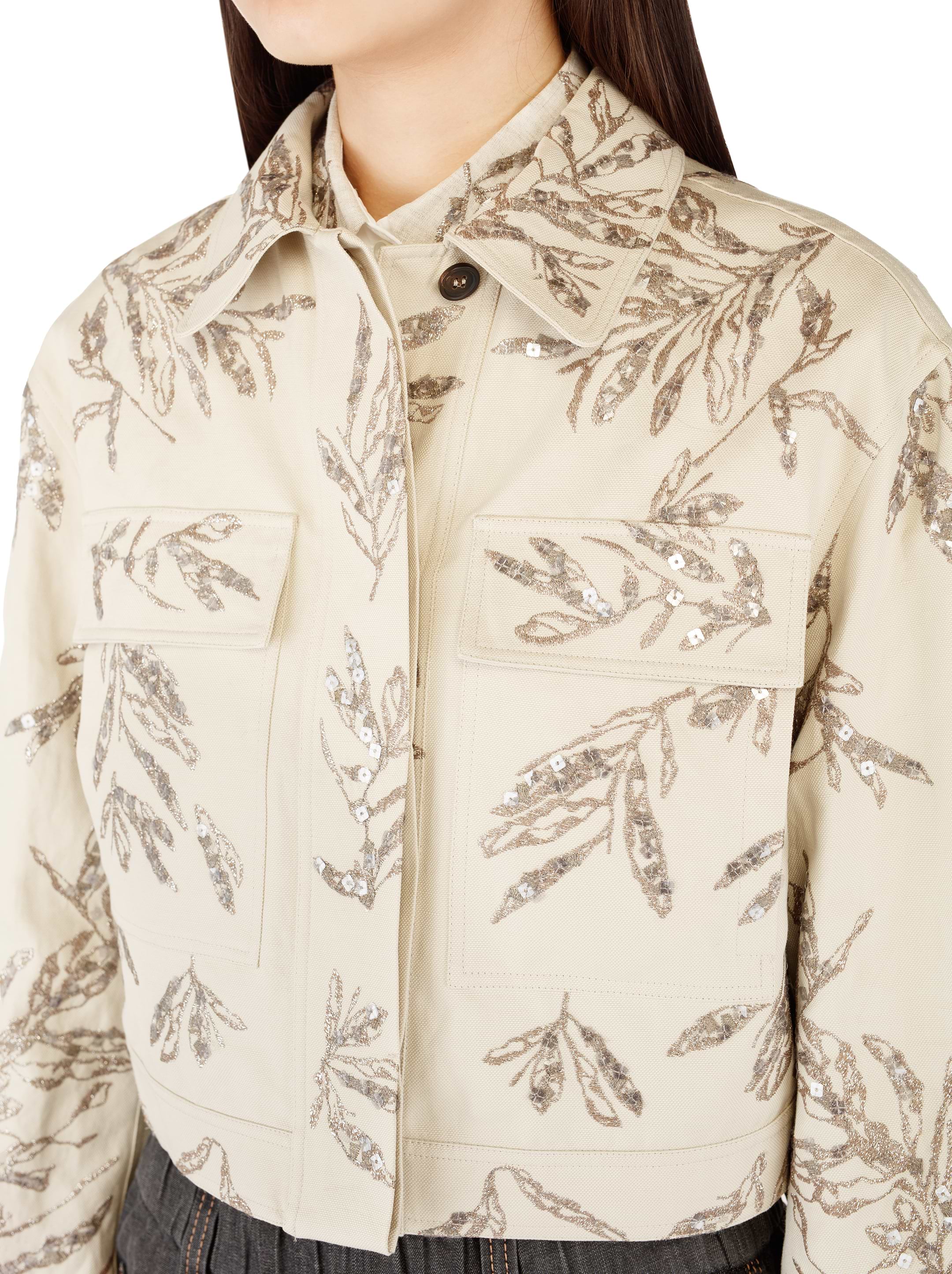 Brunello Cucinelli women's Jacket with embroidery - buy for