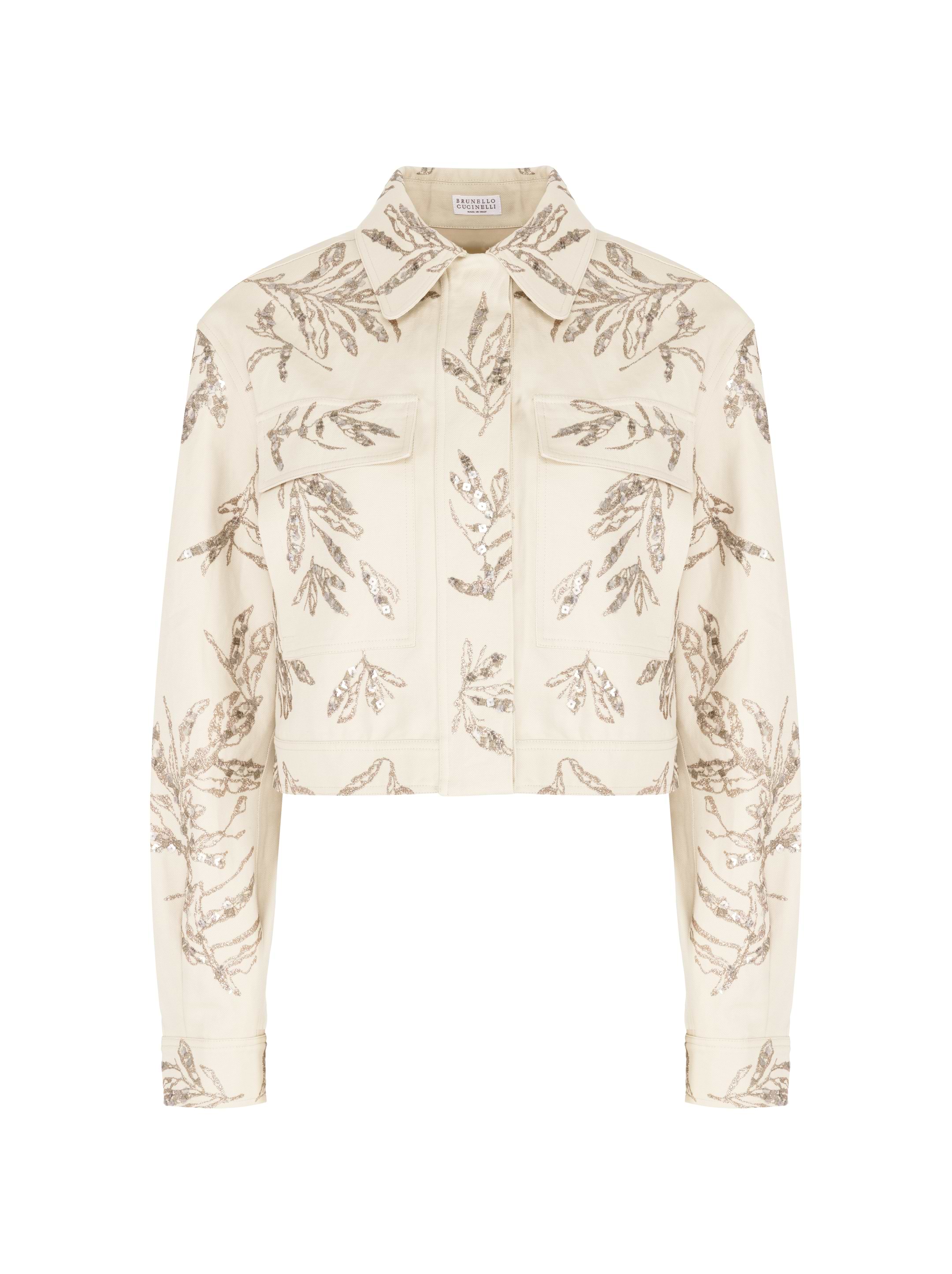 Brunello Cucinelli women's Jacket with embroidery - buy for