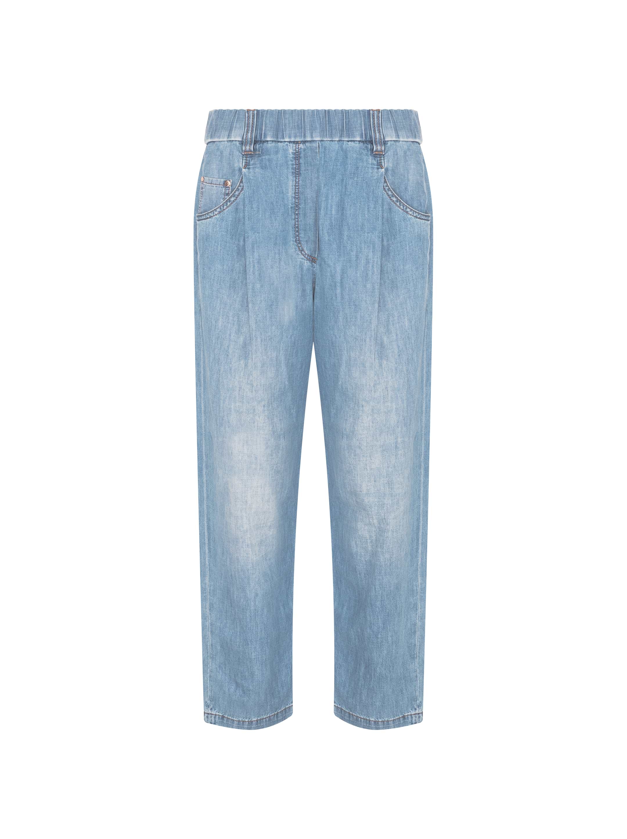 Brunello Cucinelli women's Skinny jeans with distressed